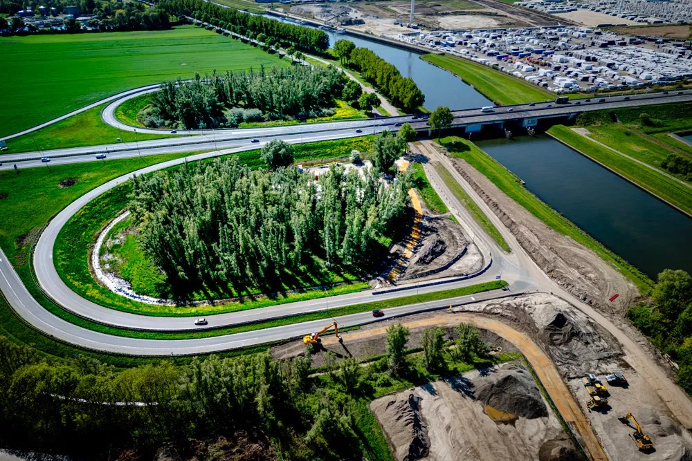 Let op!! Op en afrit 33 bij Oosterhout A59 afgesloten voor drie maanden wegens wegwerkzaamheden