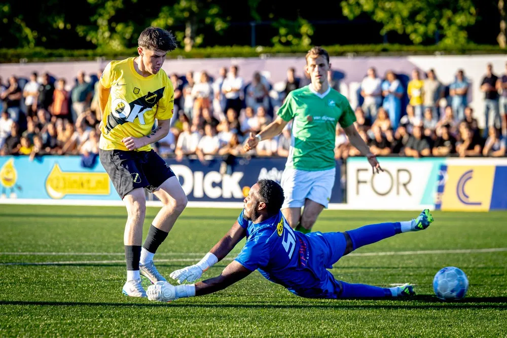 Bredase derby van NAC tegen Baronie eindigt in een 5-0 overwinning voor NAC