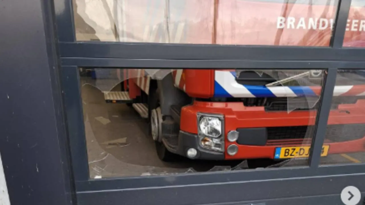 Diefstal redgereedschap Foto brandweer Zundert