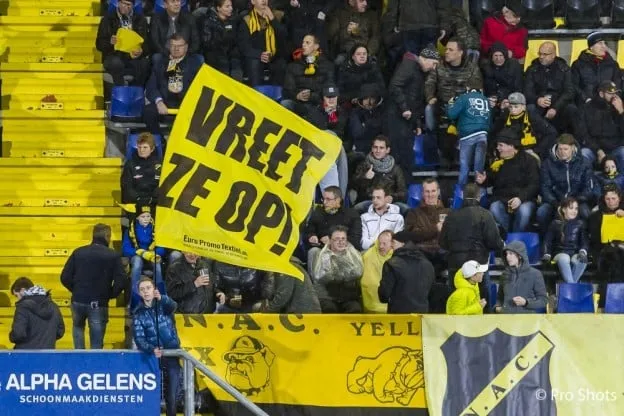 nac fans vreet ze op