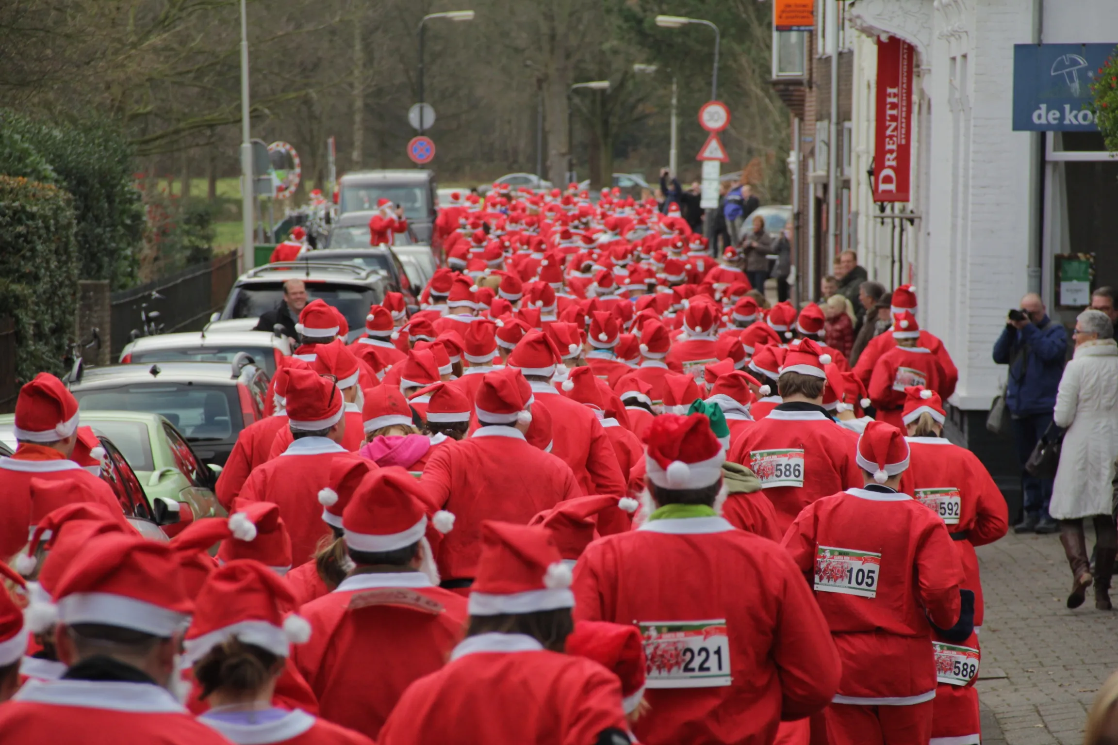 santa run