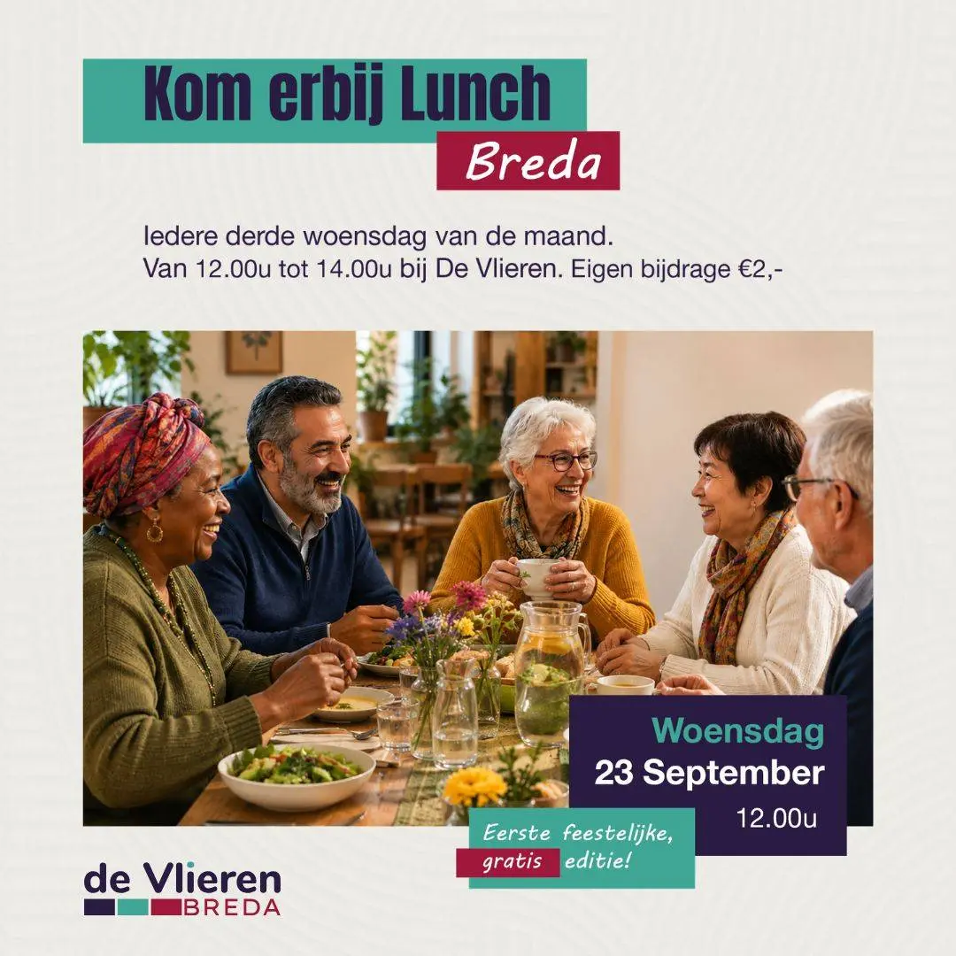 Kom erbij lunch De Vlieren