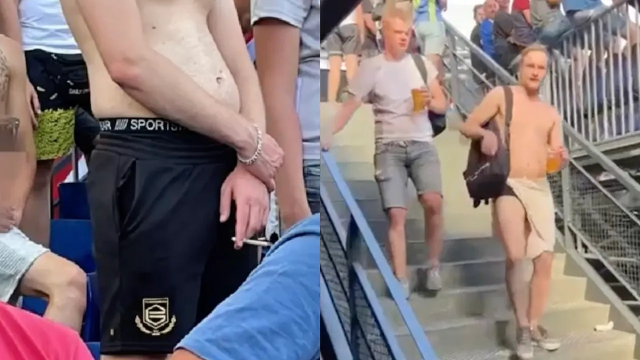 Man in FC Groningen-broekje niet welkom bij Feyenoord