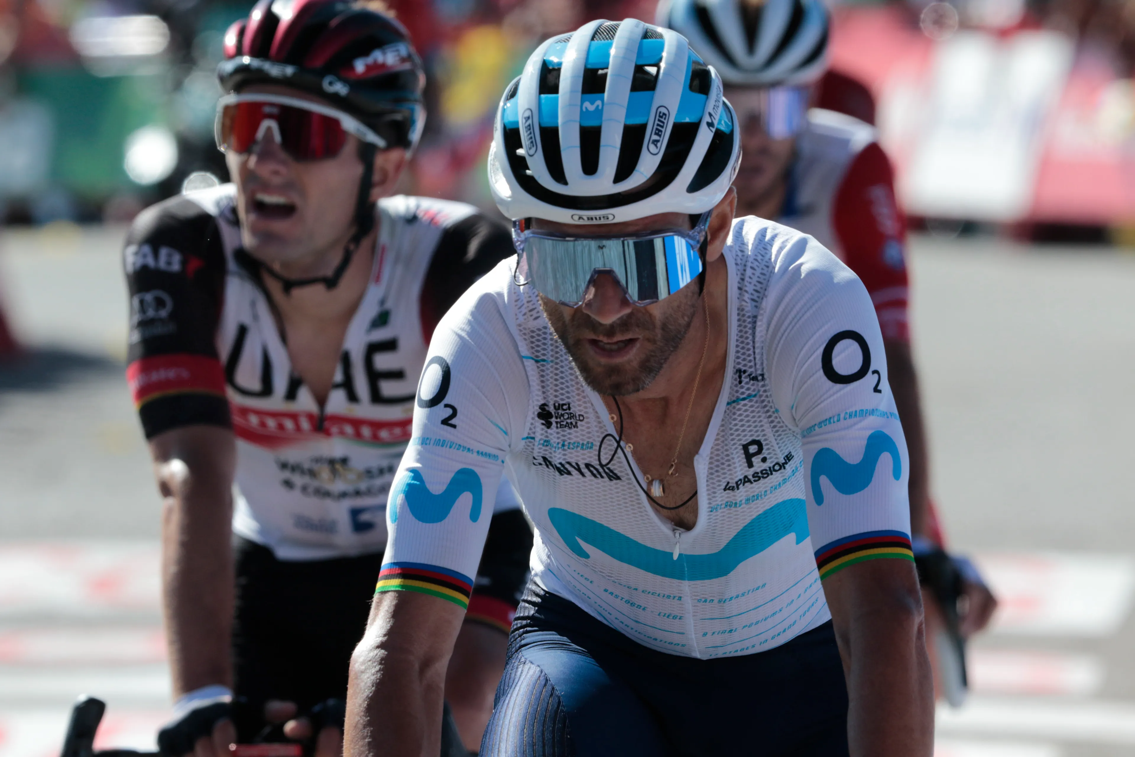 Vídeo - Alejandro Valverde, tras su último entrenamiento como profesional: "Mañana lo vamos a hacer todo calderilla"