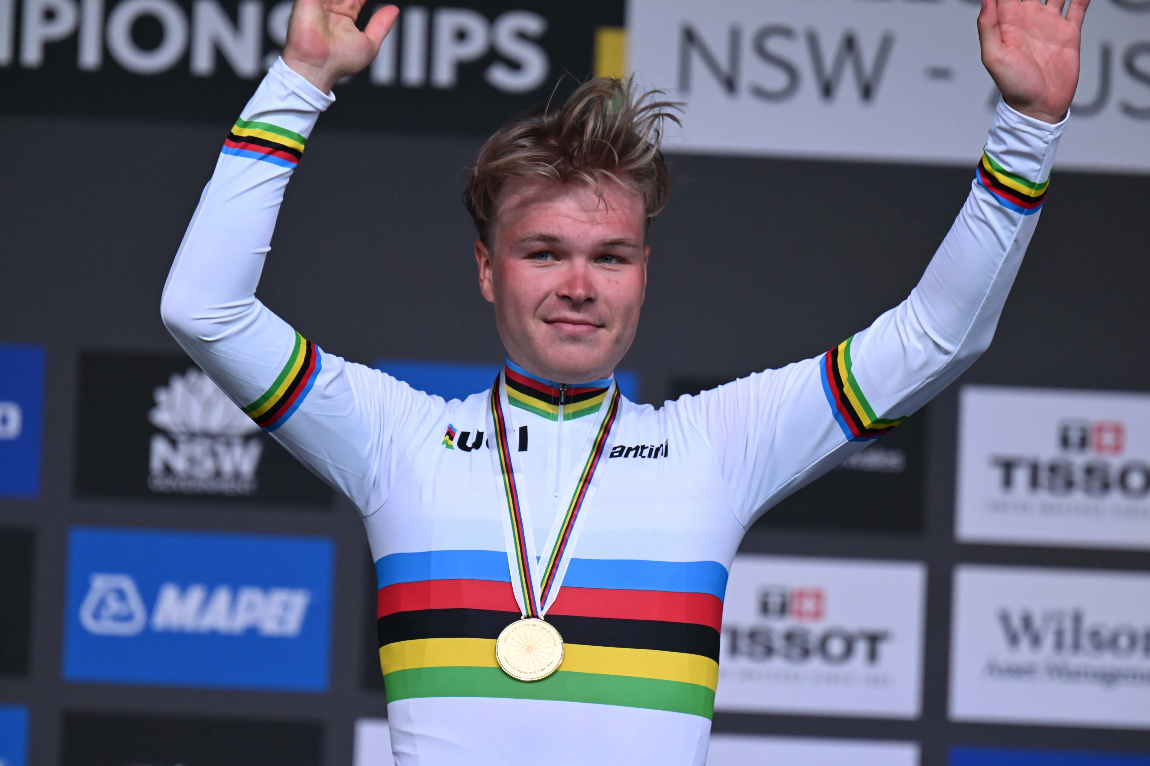 Tobias Foss y Ellen van Dijk estrenarán sus maillots arcoíris en la Chrono des Nations