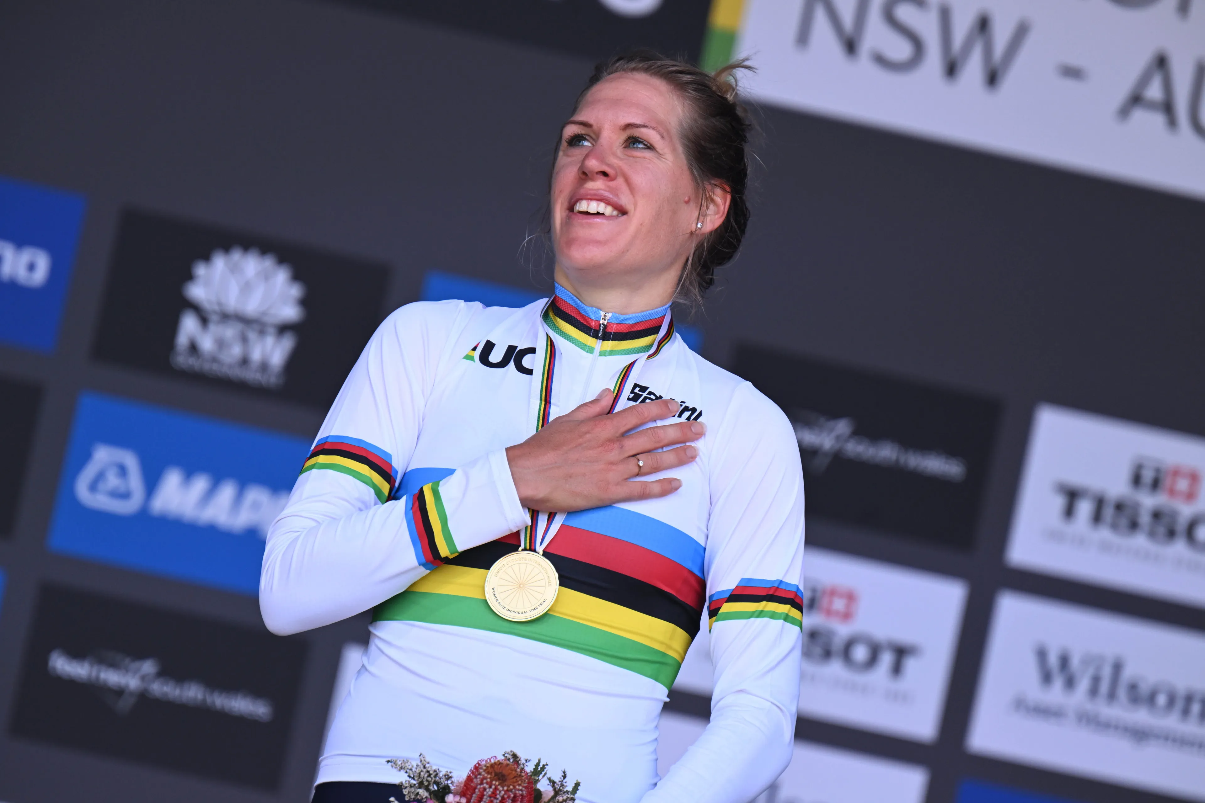Ellen van Dijk no volverá a correr hasta los Juegos de París 2024 tras anunciar que está embarazada