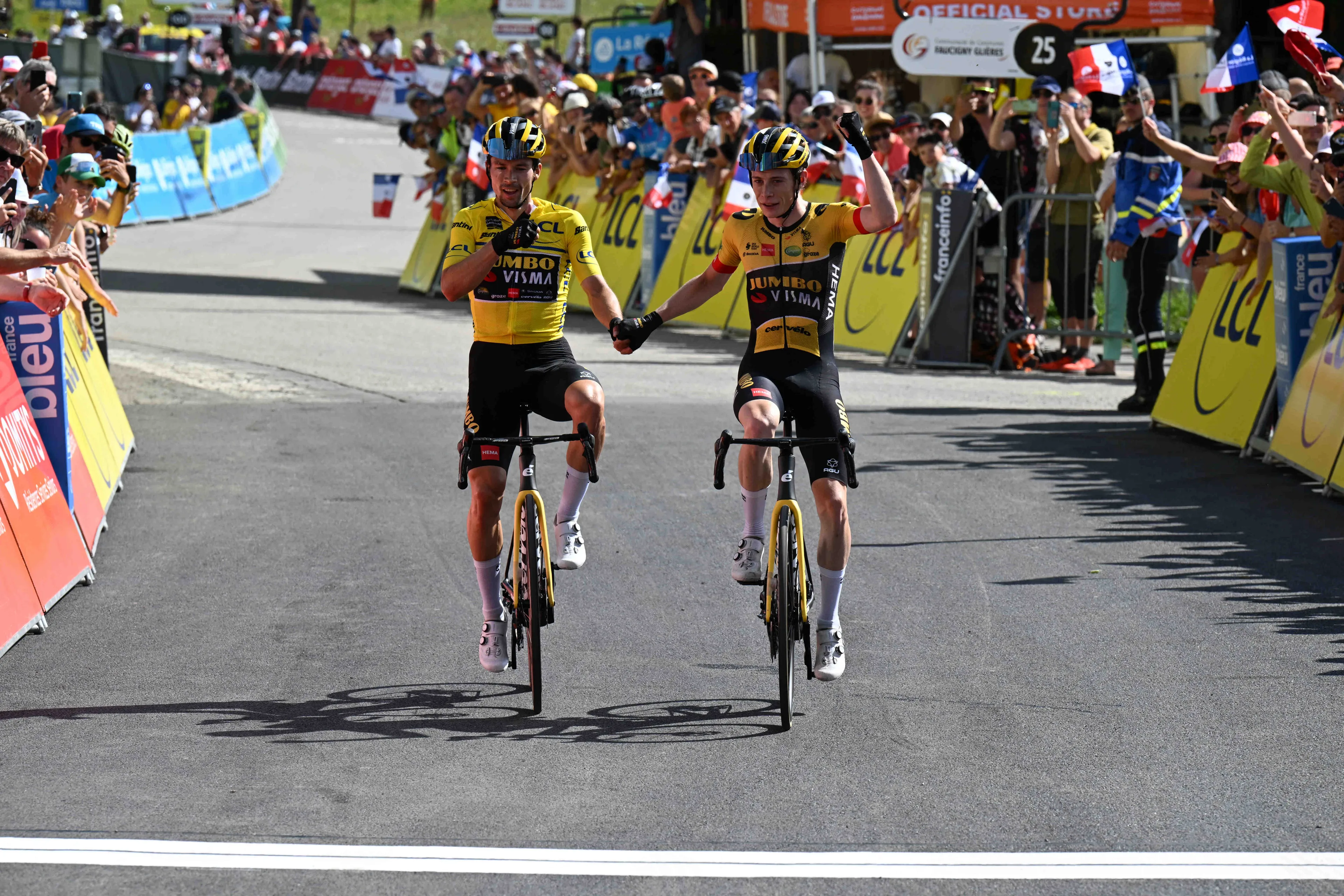 Jonas Vingegaard: "Primoz Roglic me acompañó en todo, fue mi mentor. Eso cambiará ahora"