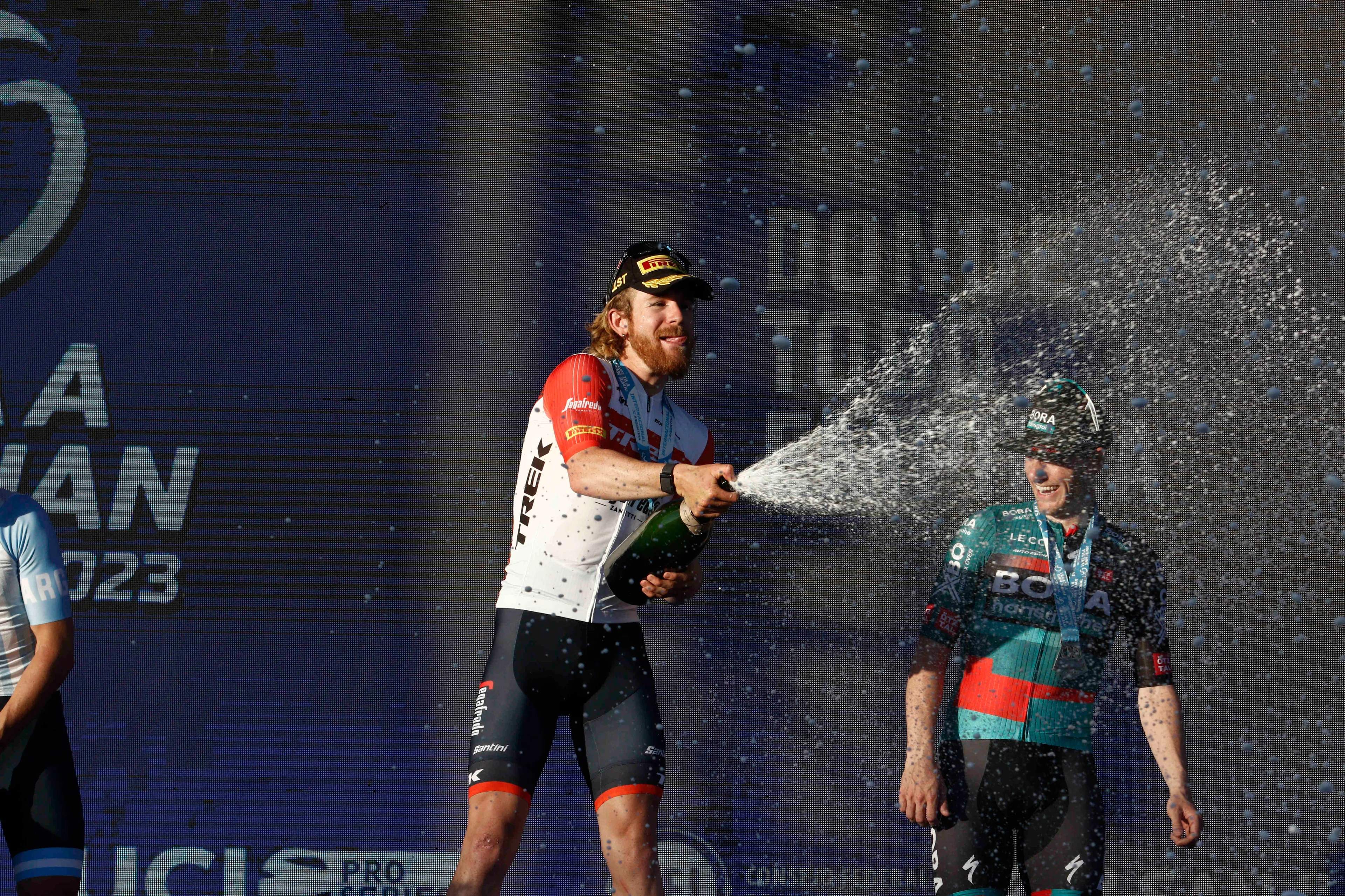 Quinn Simmons se muestra tranquilo de cara a la Strade Bianche, y "espera mejorar su resultado con respecto a años anteriores"