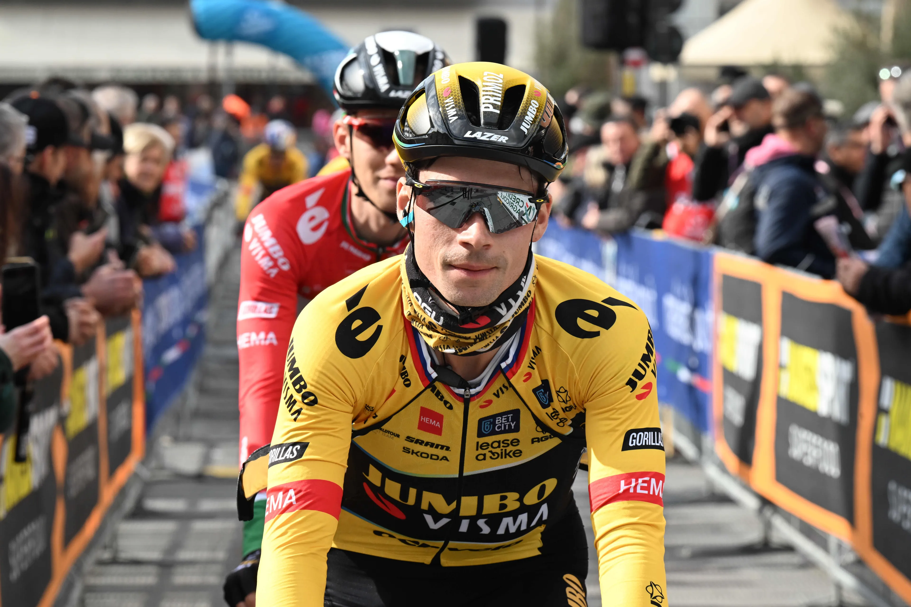 Brutal victoria de Primoz Roglic ante Julian Alaphilippe en la cuarta etapa de la Tirreno Adriatico
