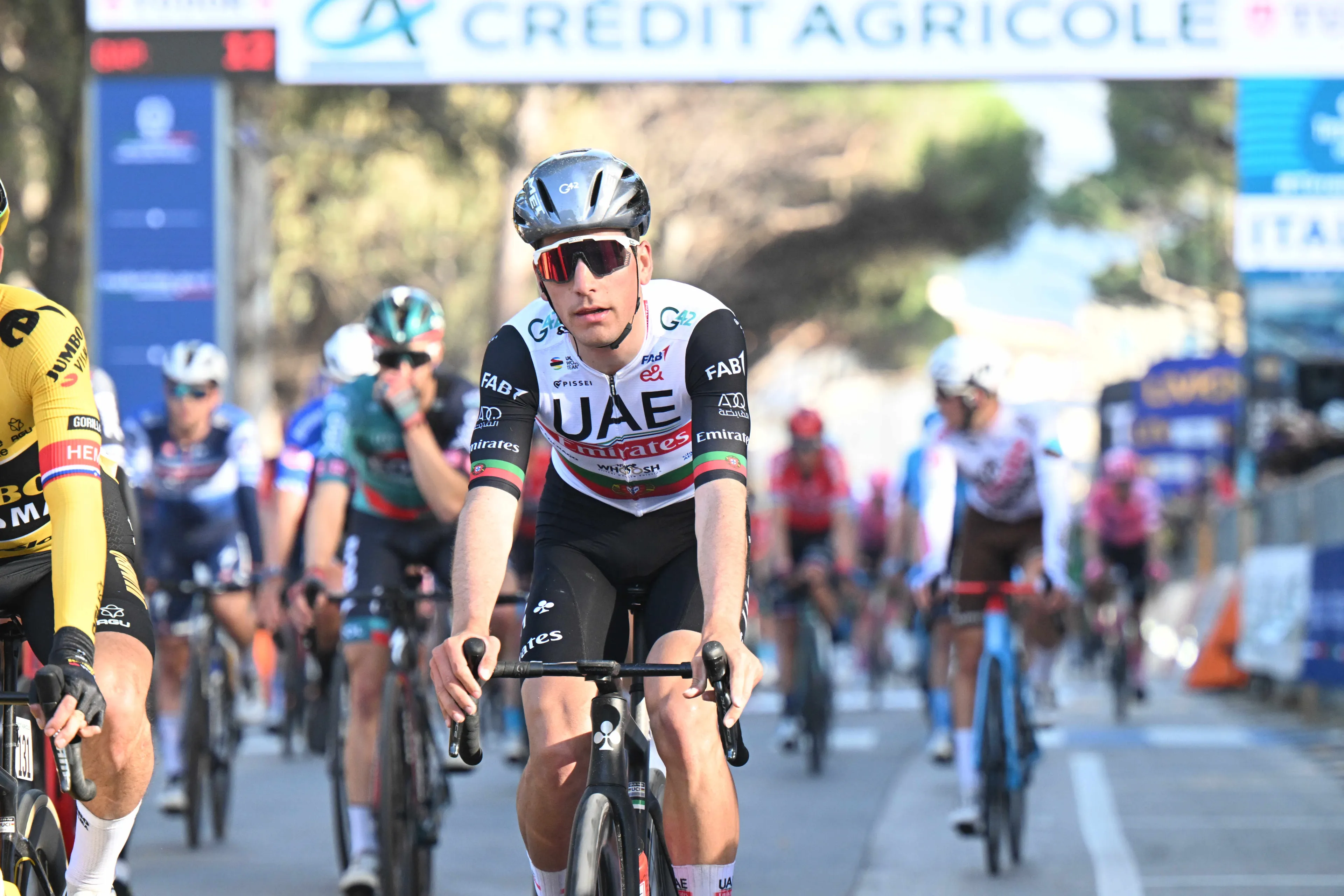 Joao Almeida, sobre Evenepoel y Roglic en la Volta a Catalunya: "Ellos simplemente están a otro nivel"