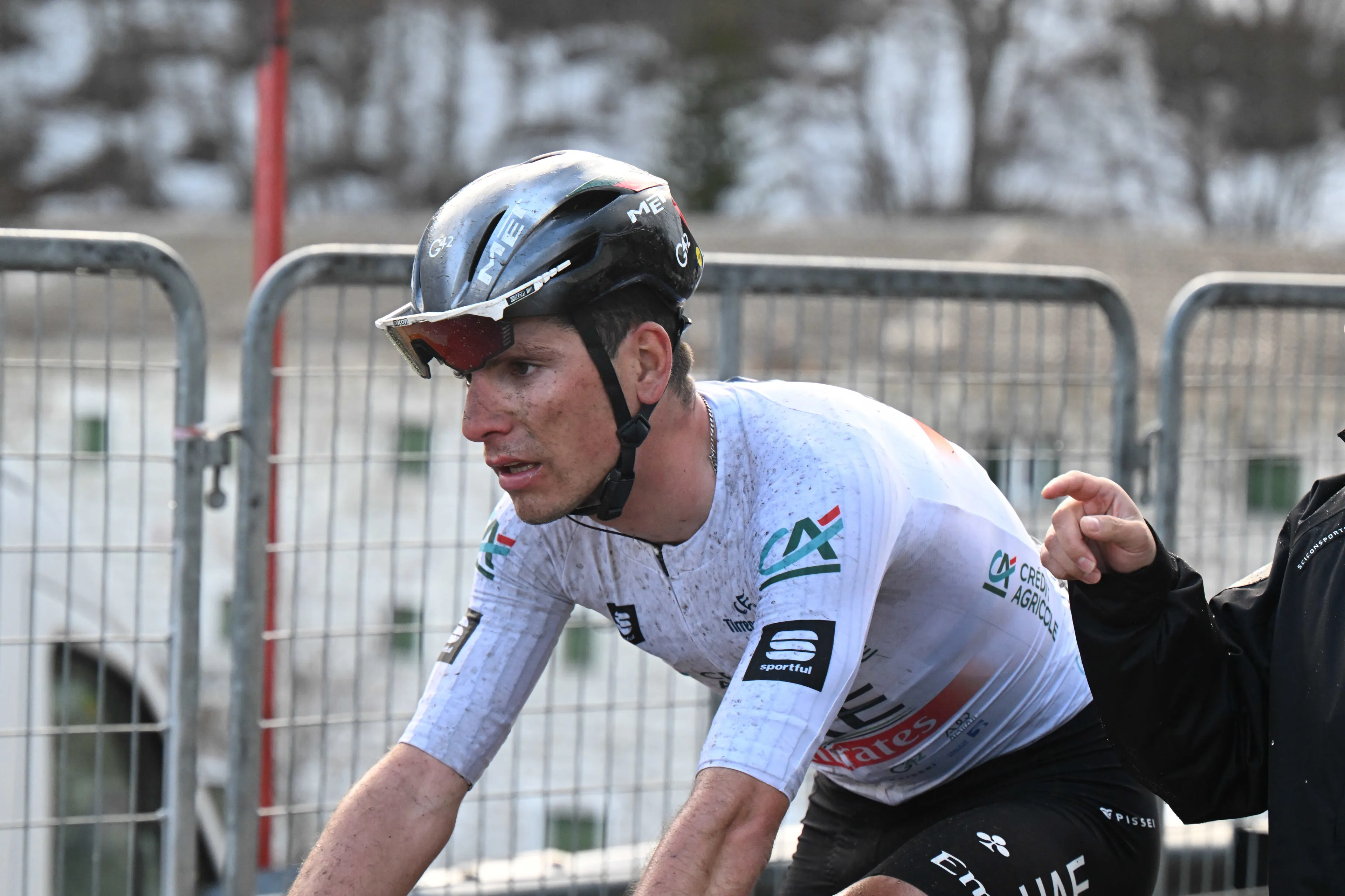 Joao Almeida explica lo que ha pasado estos días con Primoz Roglic en la Tirreno Adriatico: "Simplemente el más fuerte ha ganado"