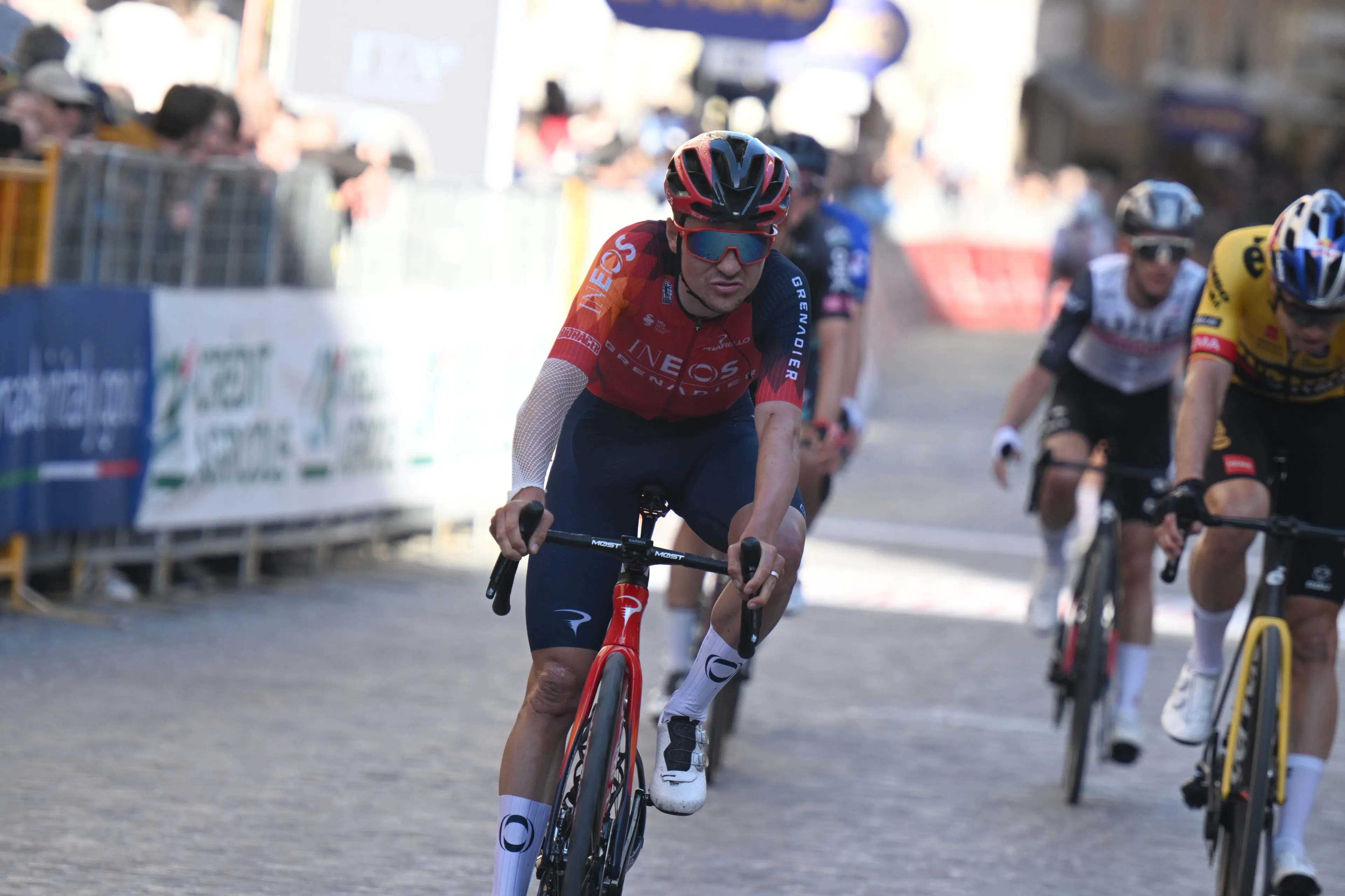 "La forma es bastante buena" - Tom Pidcock, positivo antes del Tour de Flandes