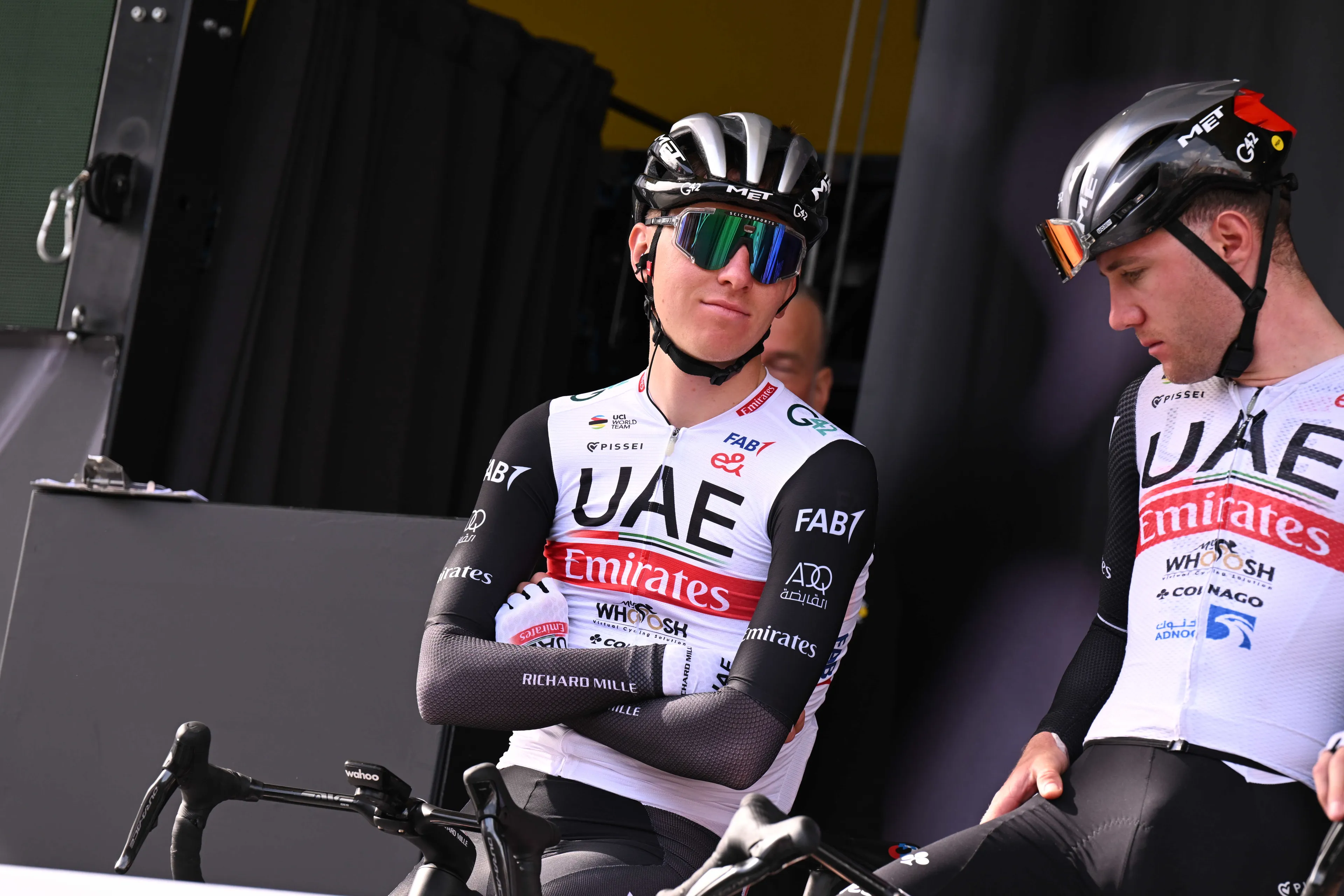 El UAE Team Emirates, sobre la recuperación de Tadej Pogacar: "Es demasiado pronto para pensar en el Tour de Francia"
