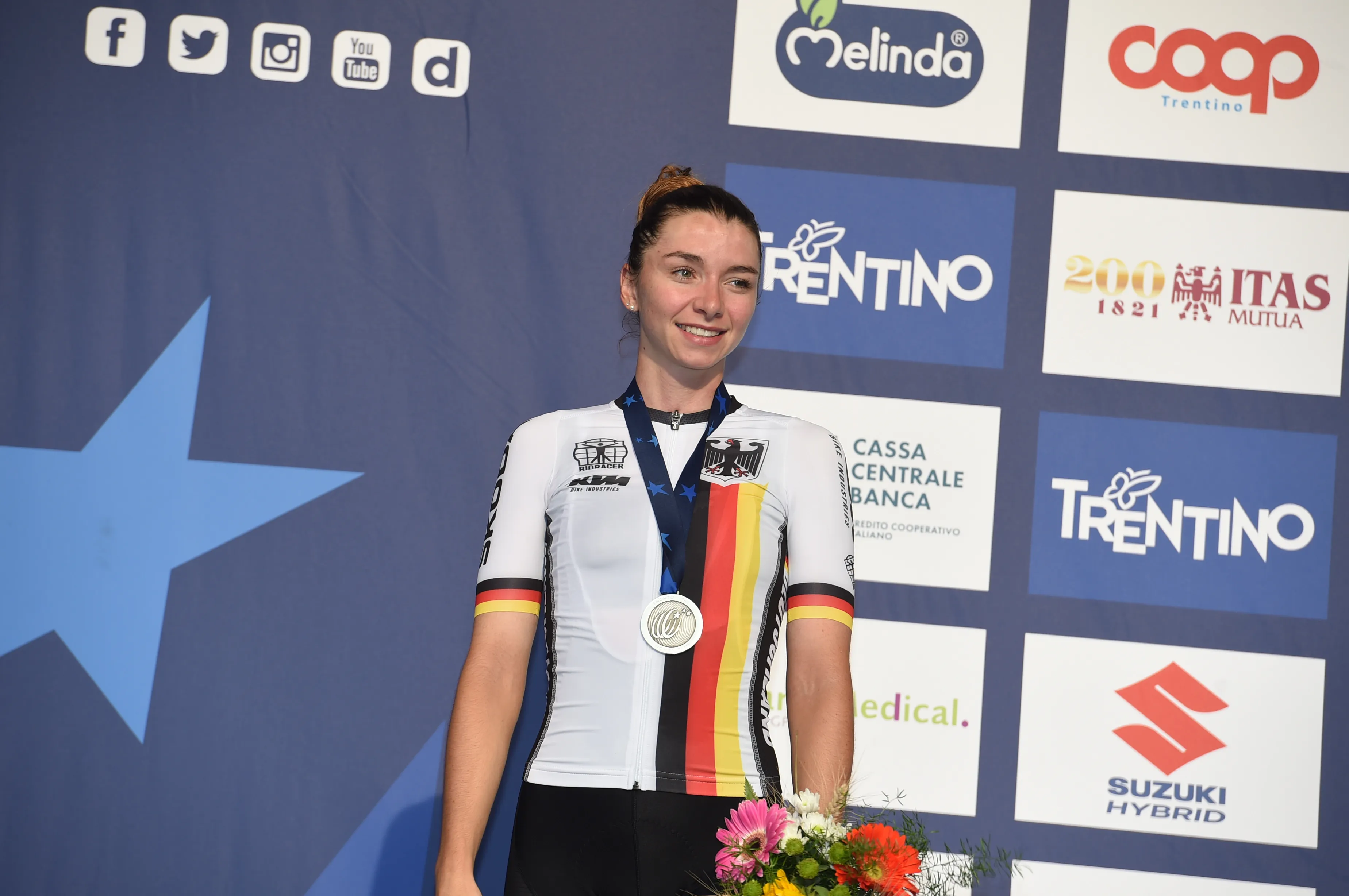 Liane Lippert gana el campeonato de Alemania de ciclismo en ruta por segundo año consecutivo