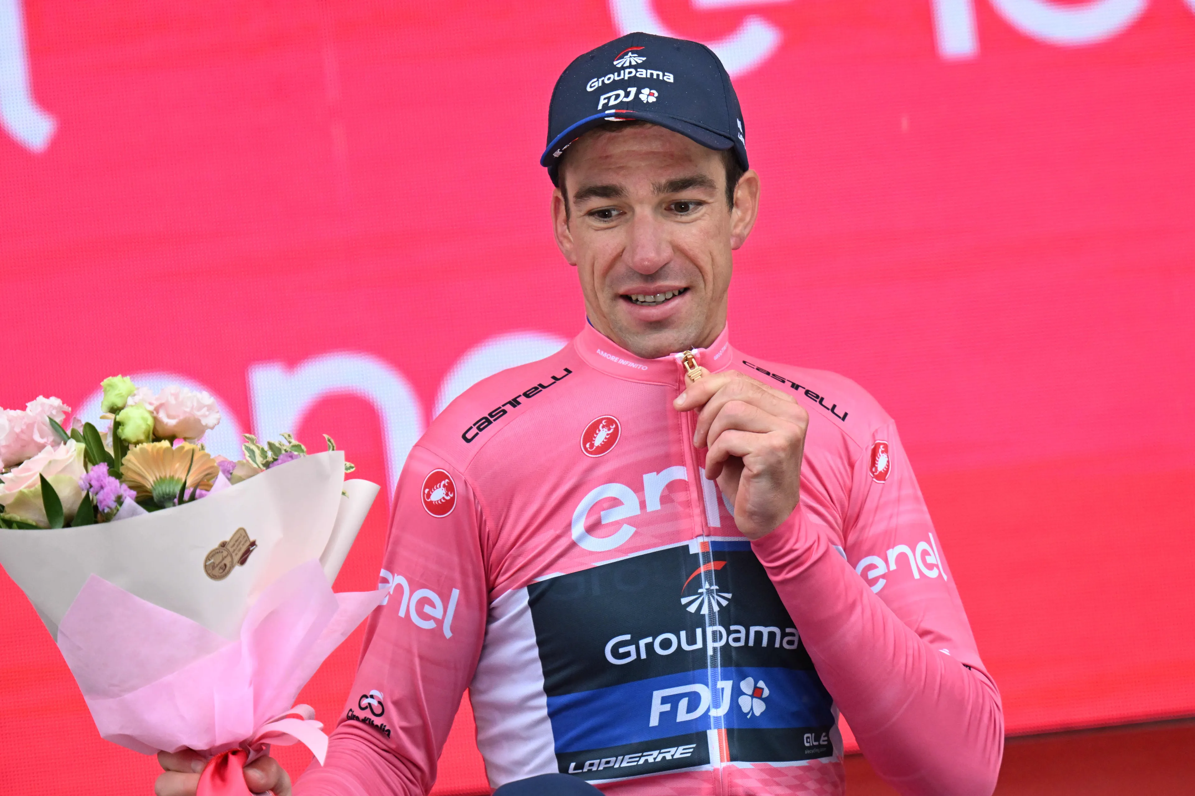 Así está la nueva clasificación del Giro de Italia tras el tremendo final de la etapa 14: ¡Cambio de líder! Bruno Armirail, Maglia Rosa