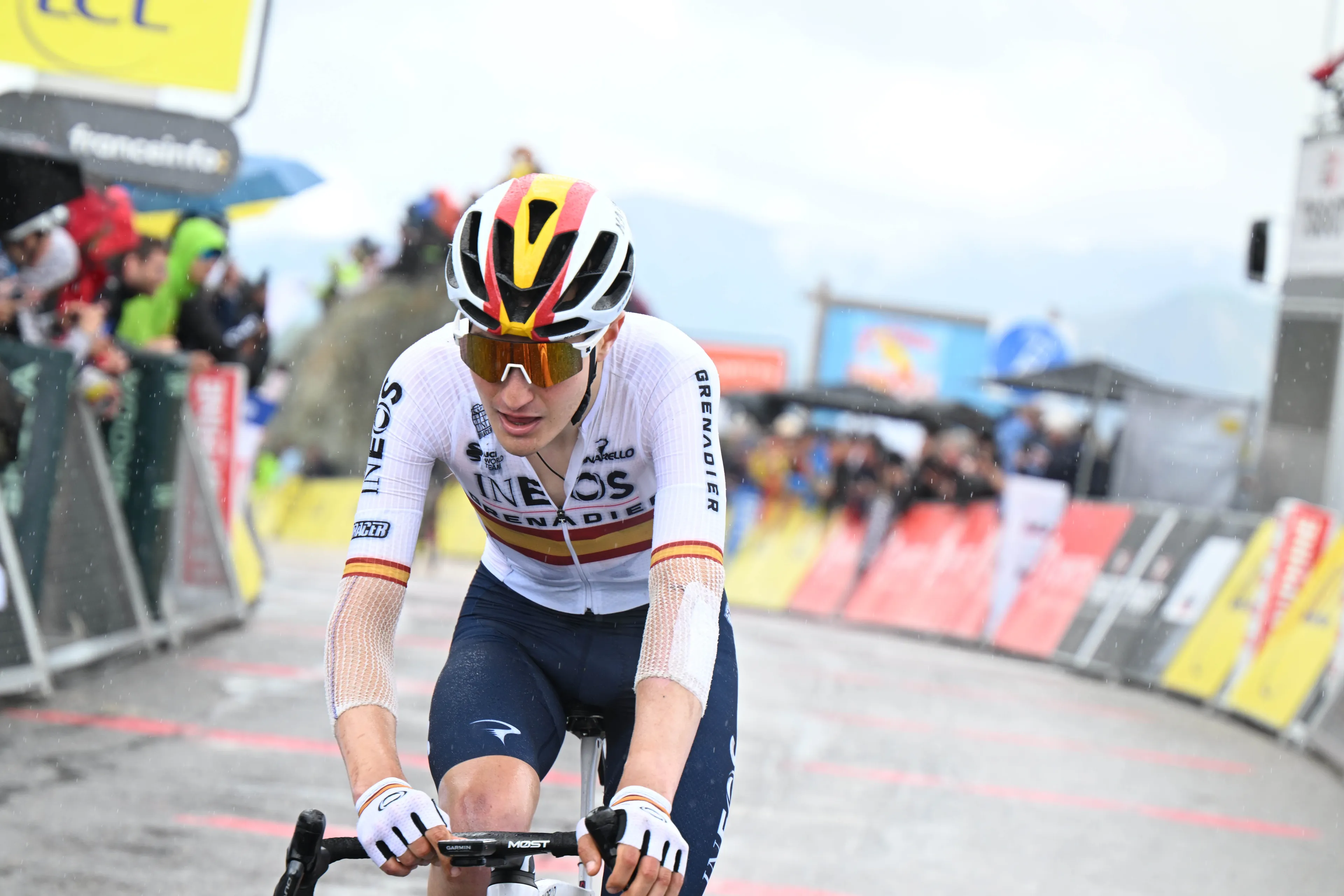 Carlos Rodríguez, mejor joven del Dauphiné: "No ha sido una semana fácil"