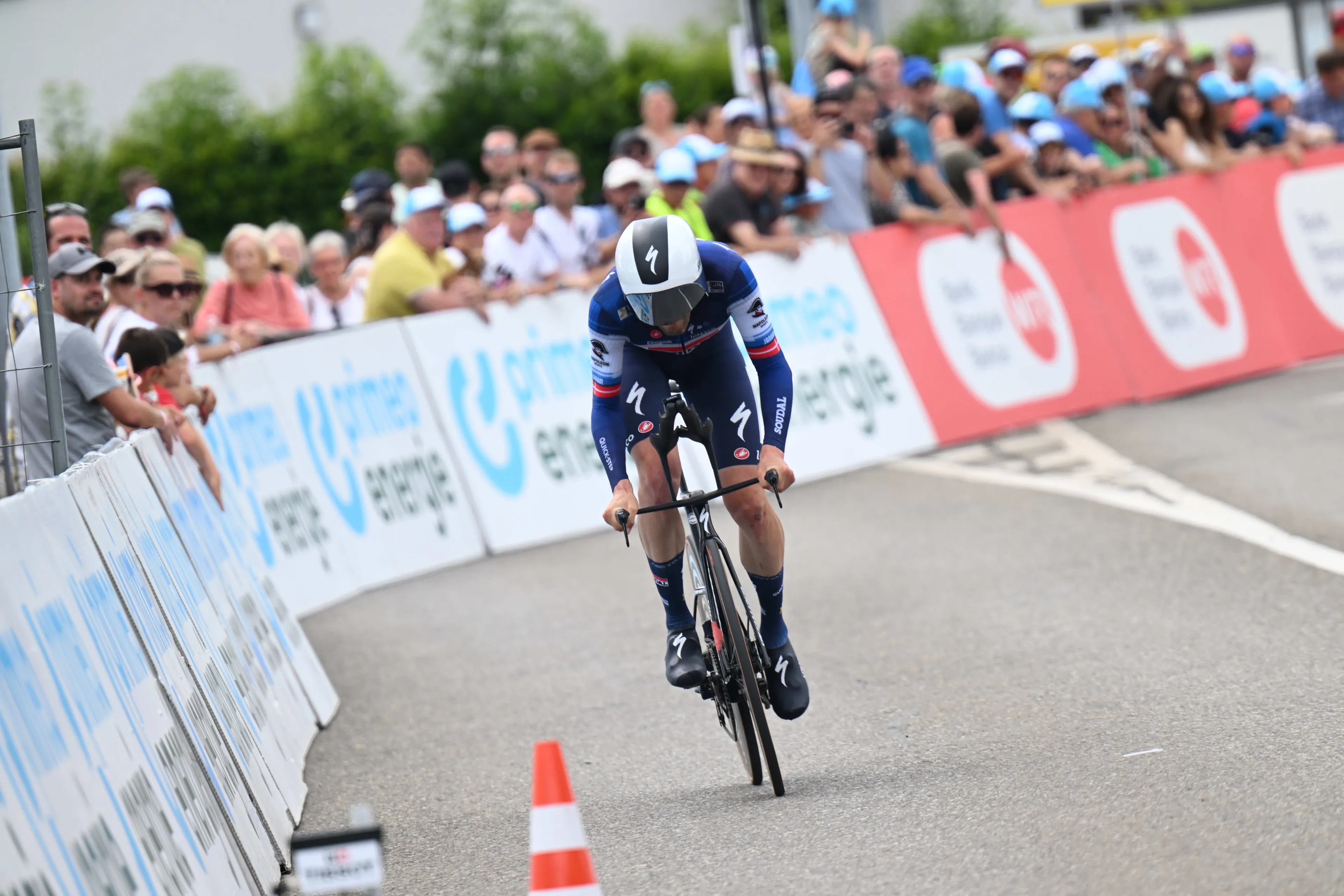 Kasper Asgreen supera a Skjelmose y Bjerg y se convierte en el campeón danés de contrarreloj