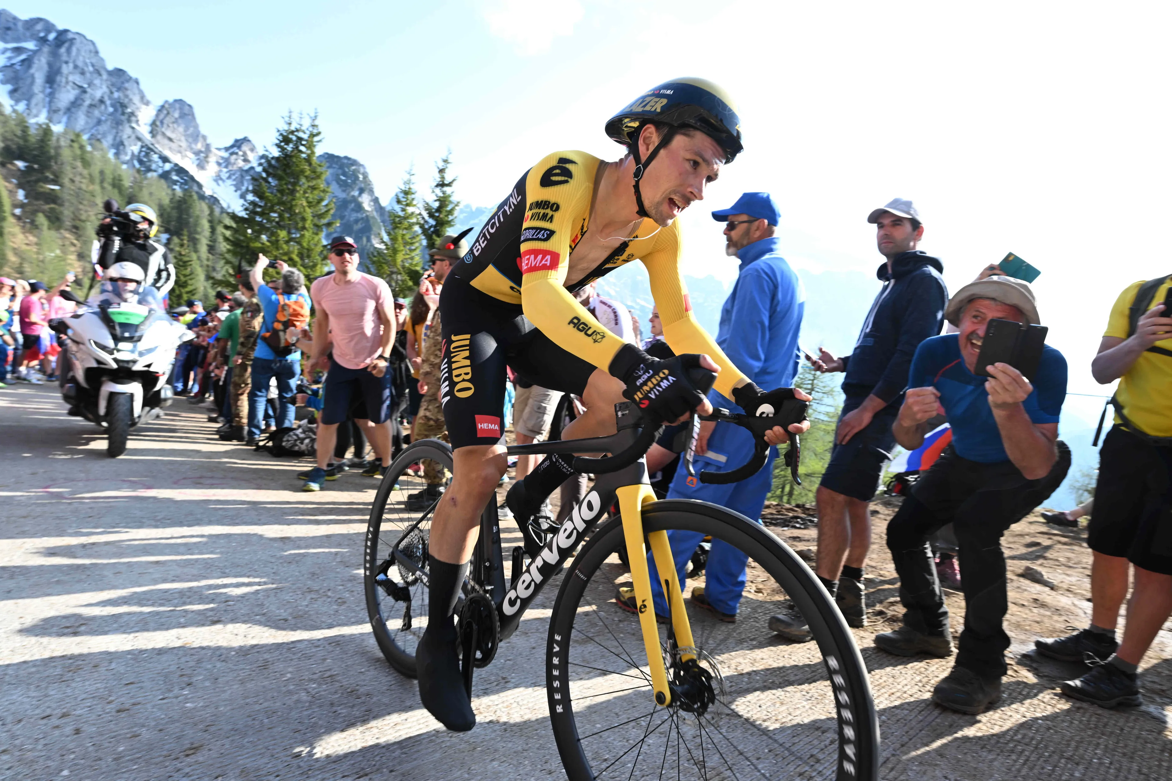 Primoz Roglic y Sepp Kuss encabezan el cartel provisional de Jumbo-Visma en la Vuelta a España