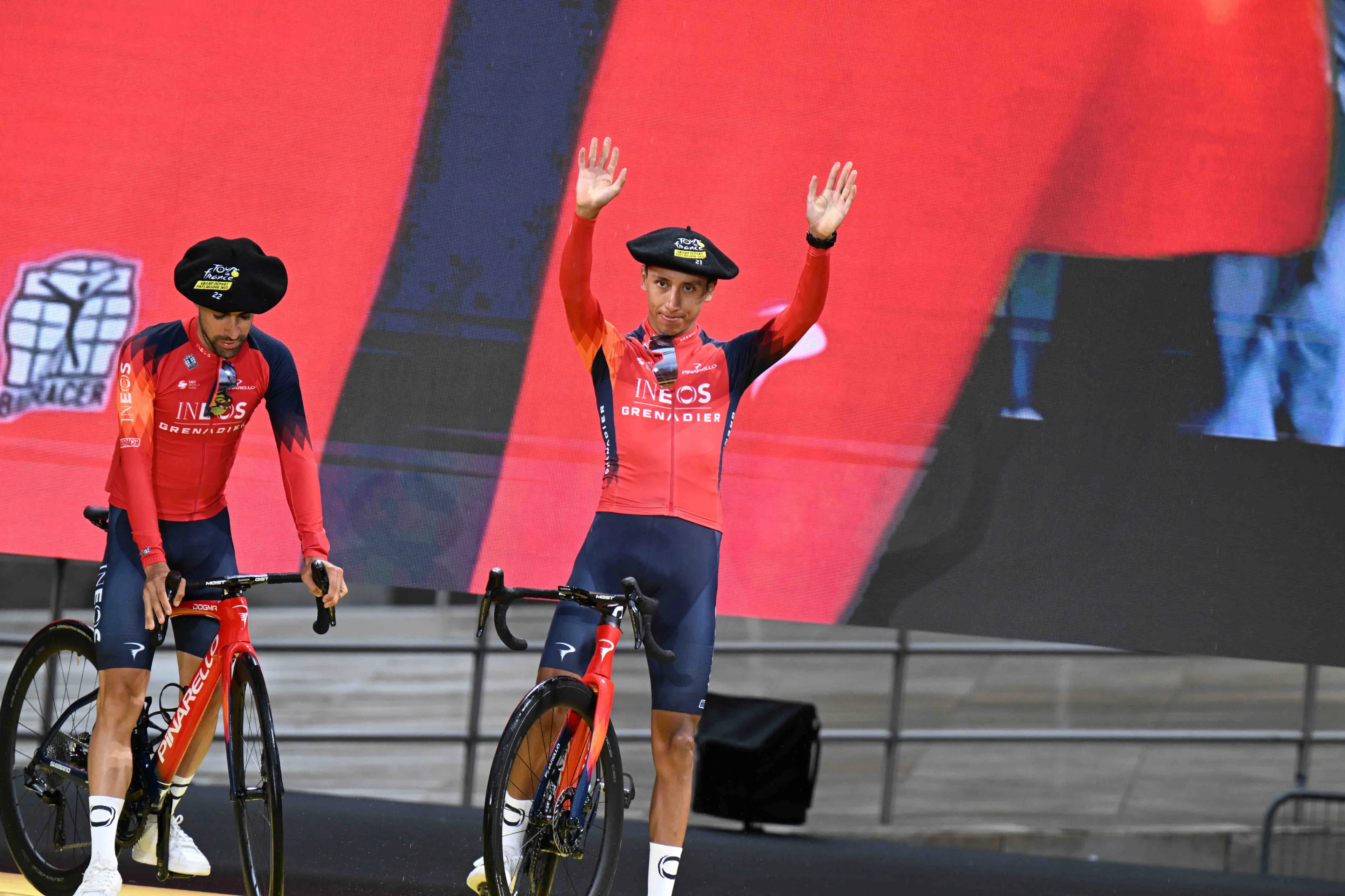 Egan Bernal, en su regreso al Tour de Francia: "Me he sentido bien pese a los nervios de volver tras mucho tiempo"
