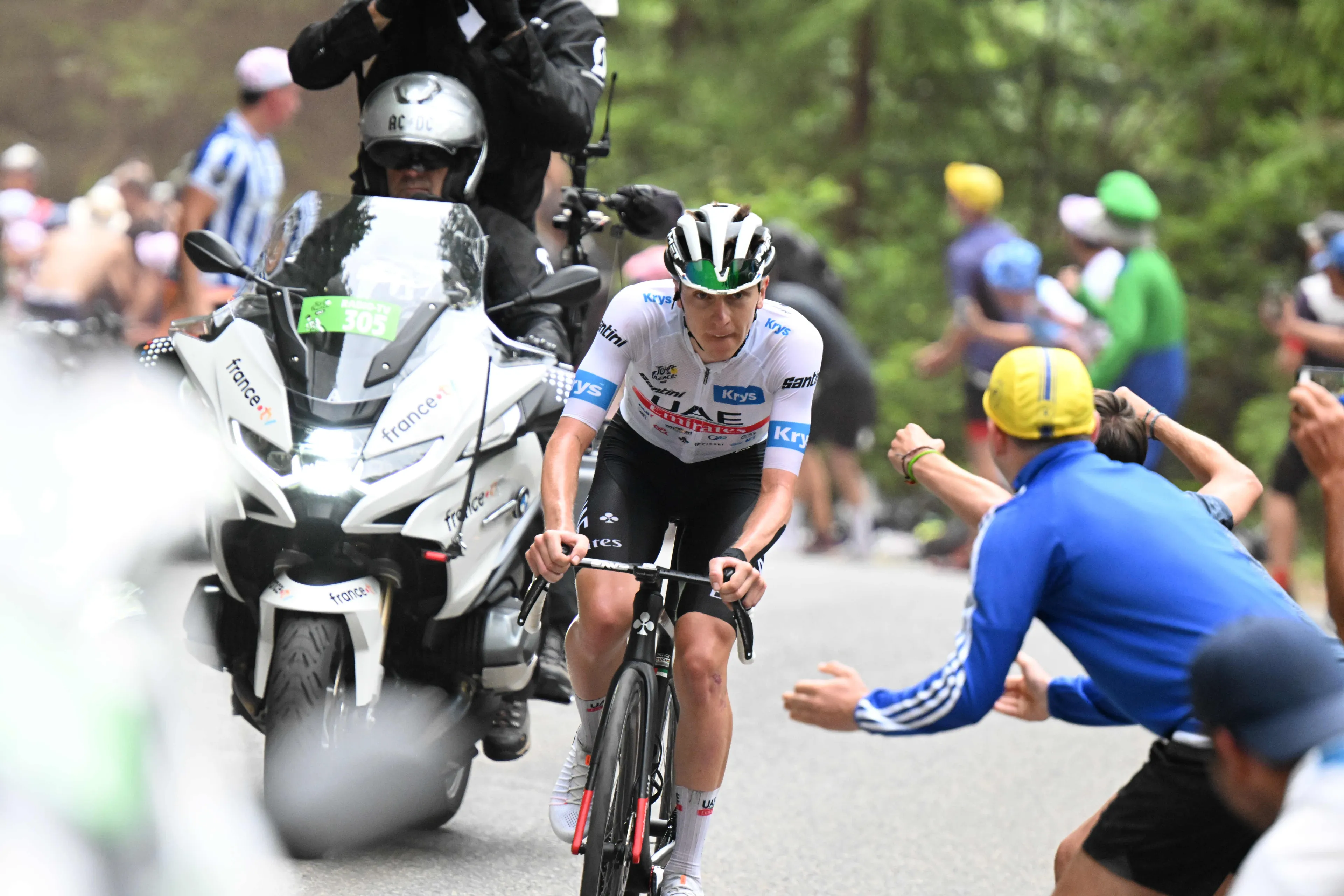 Tadej Pogacar, cauteloso ante la etapa 12 del Tour de Francia: "Puede afectar a la clasificación general"