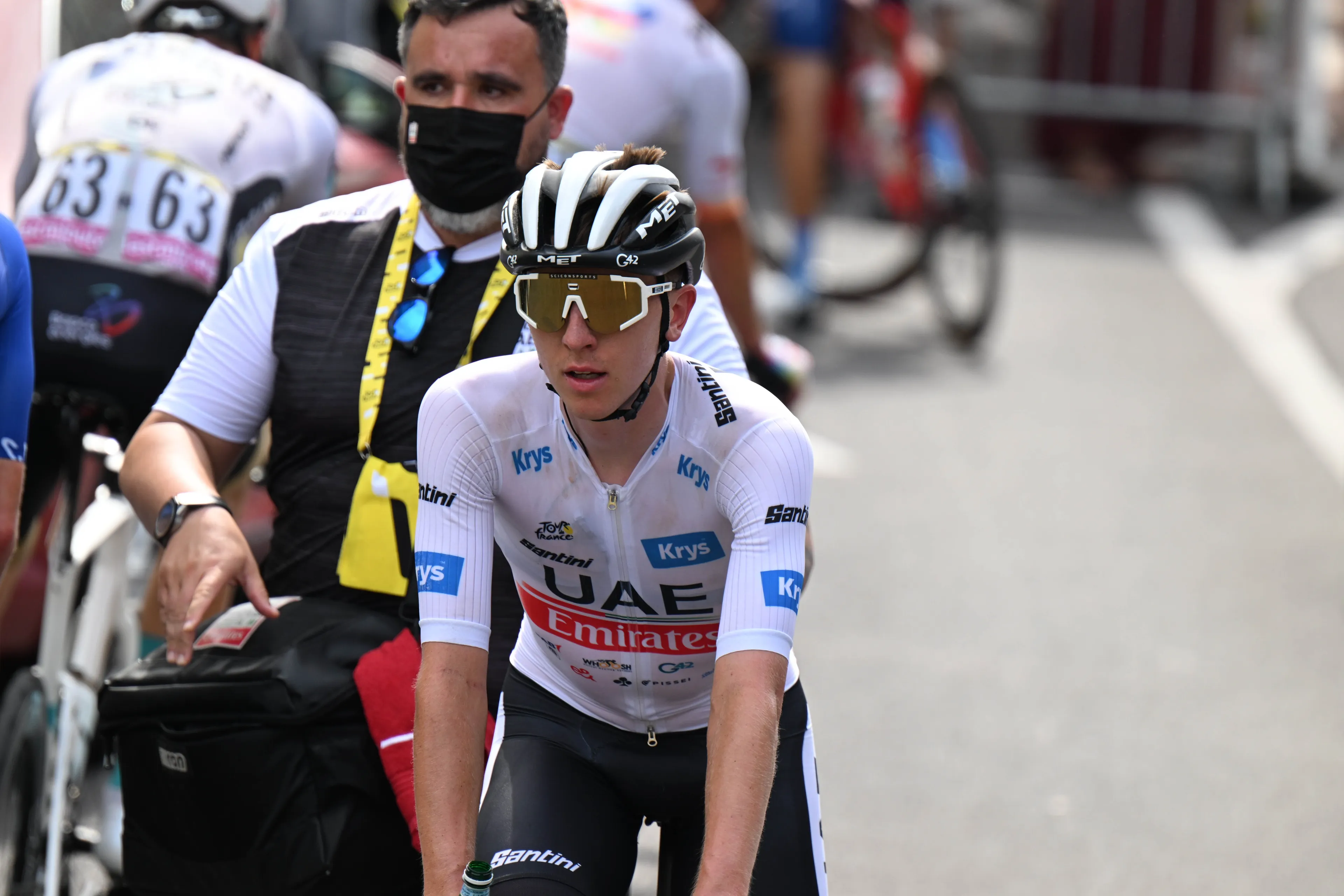 Tadej Pogacar, tras ganar su tercer Il Lombardia consecutivo: "Ha sido un sueño llegar solo, he disfrutado mucho los 2 últimos kilómetros"