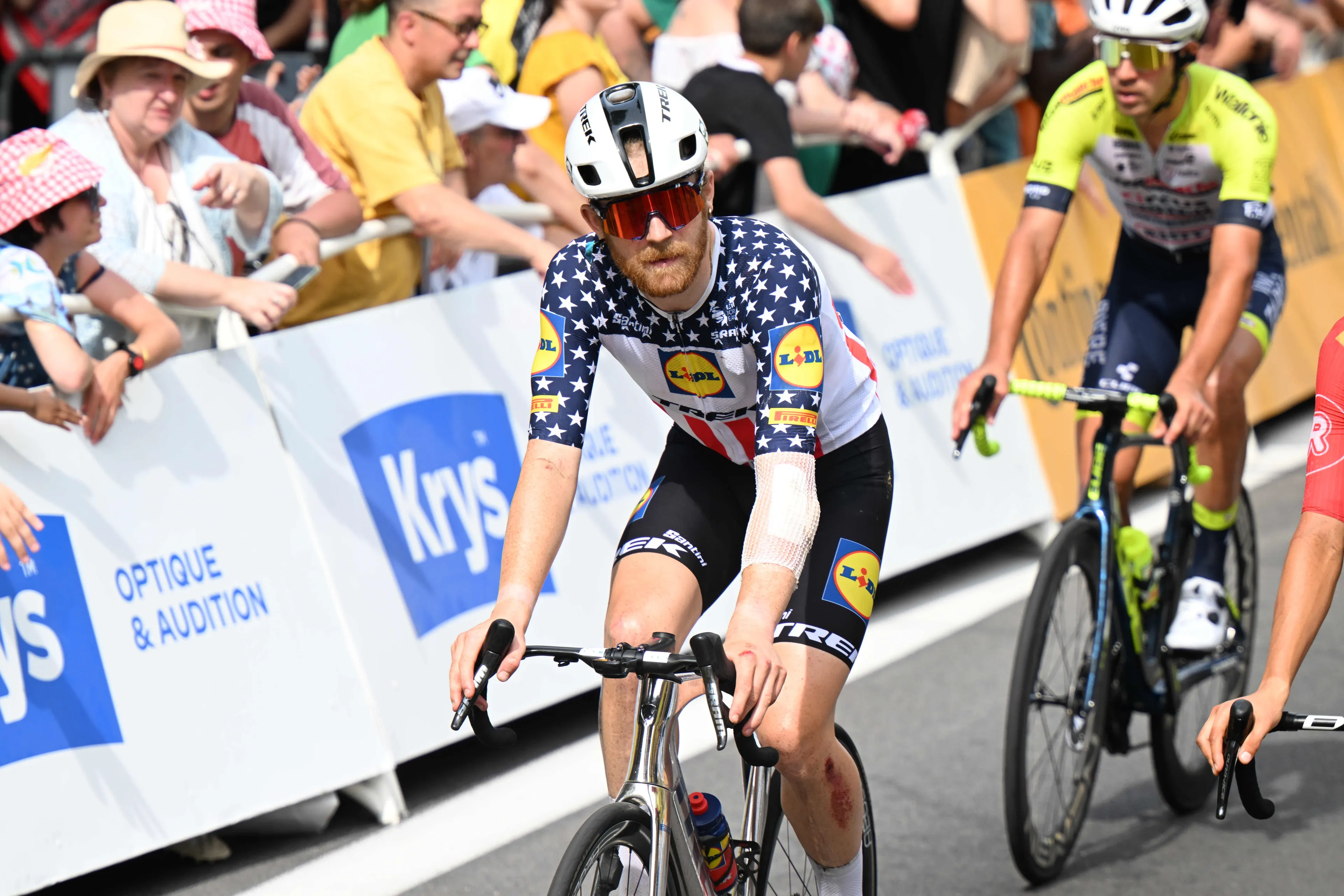 Quinn Simmons, indignado con la UCI por la nueva normativa "inútil" de las manetas de freno: "Es ridículo lo peligroso que es nuestro deporte"