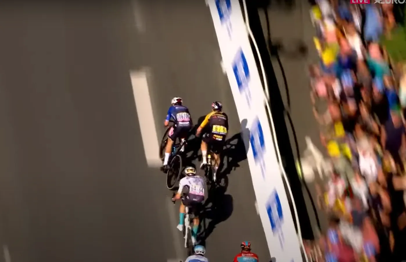 Wout van Aert: "Philipsen debería estar contento de que alguien como Peter Sagan no estuviera allí"