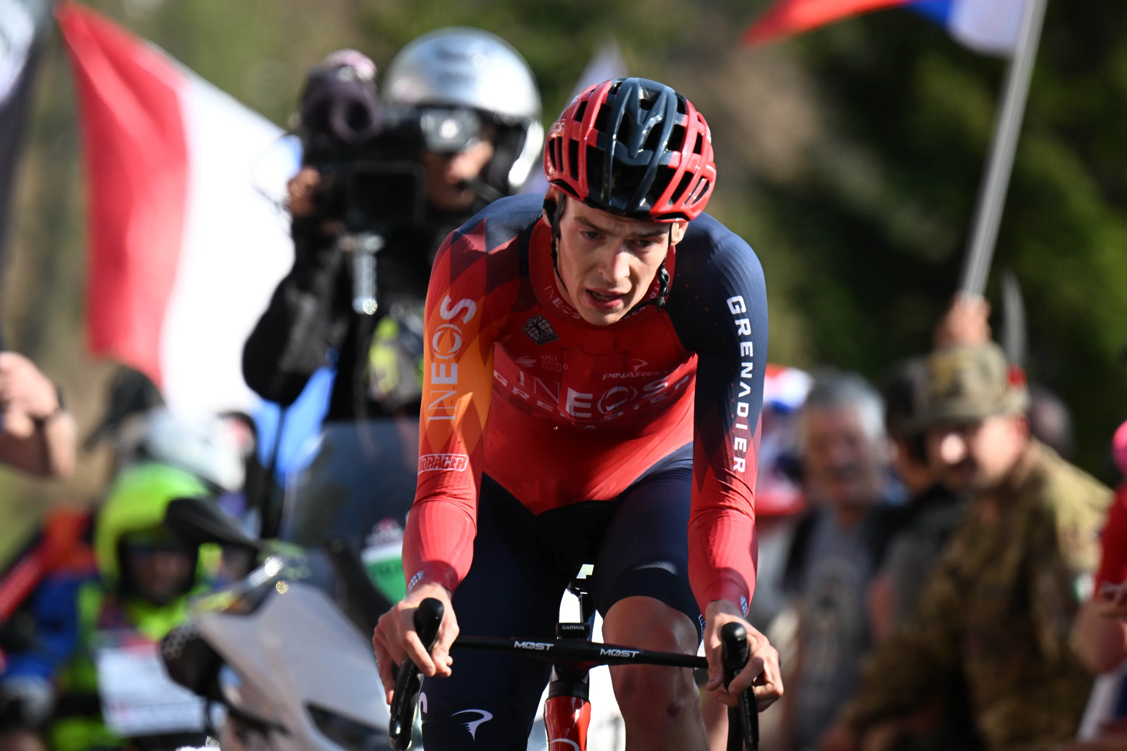 Thymen Arensman, sobre la Vuelta a España: "Prefiero que Geraint Thomas gane y que yo no llegue a Madrid"