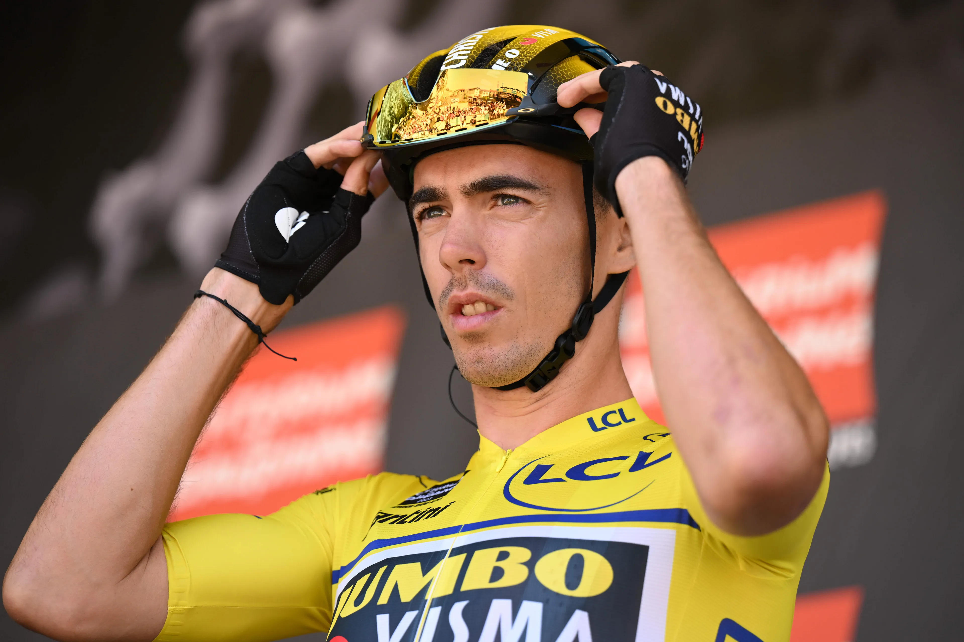 ¡Christophe Laporte, campeón de Europa tras un final de infarto! Van Aert y Kooij completan un podio 100% Jumbo-Visma