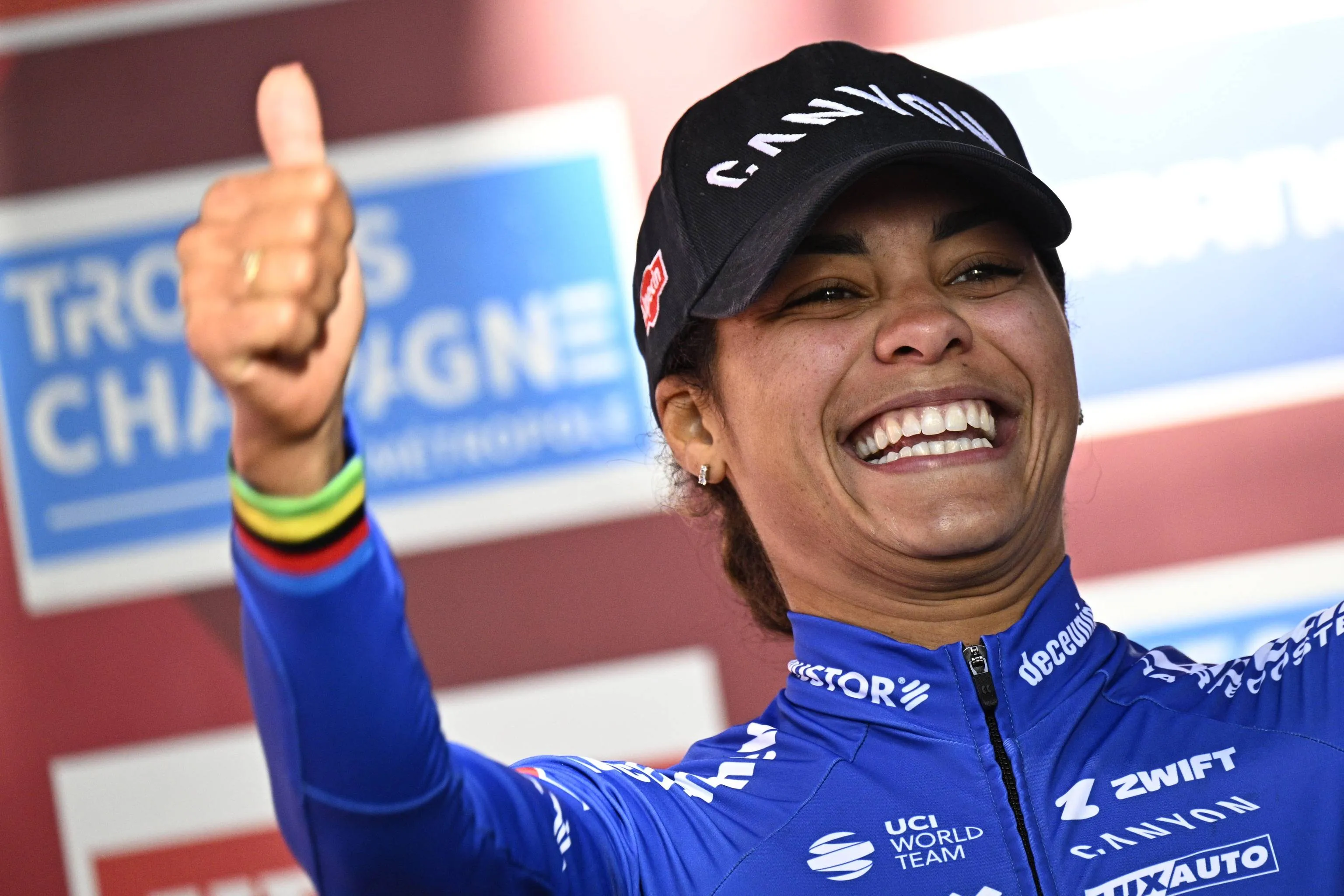 Ceylin del Carmen Alvarado, en su primera victoria de la Copa del Mundo en Namur: "Siempre quise ganar aquí"