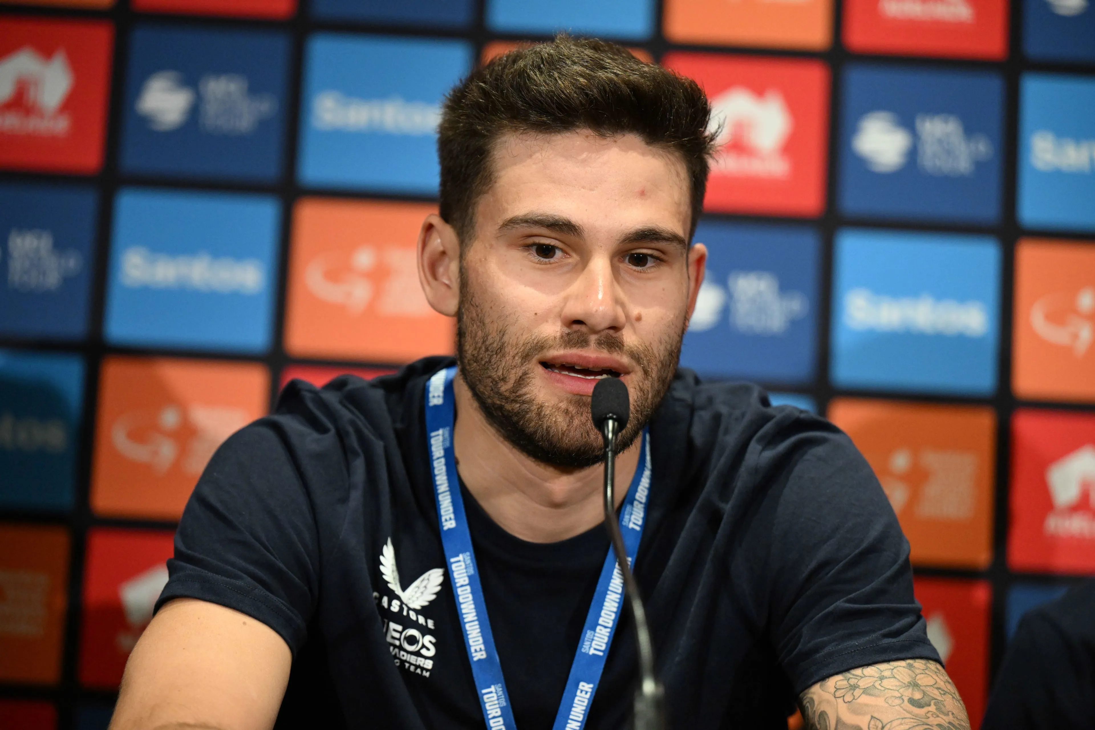 Filippo Ganna no quiere ganar la Ciclamino en el Giro de Italia 2024: "No soy velocista"