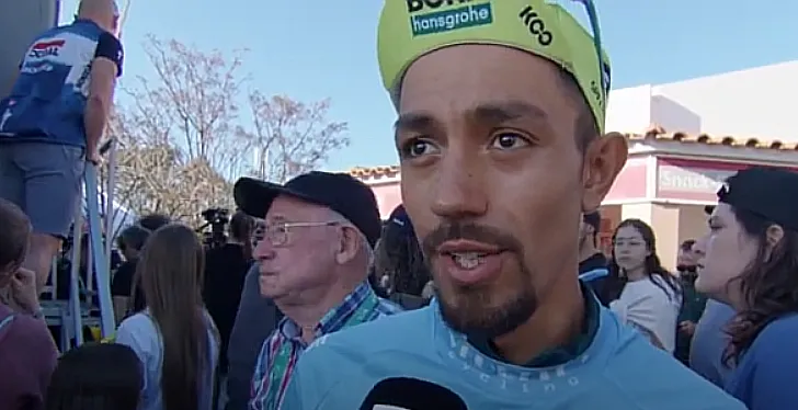 Daniel Martínez, tras ganarle a Remco Evenepoel la batalla por la etapa final de la Volta ao Algarve: "Le conocía bien, sabía que tenía que darlo todo"