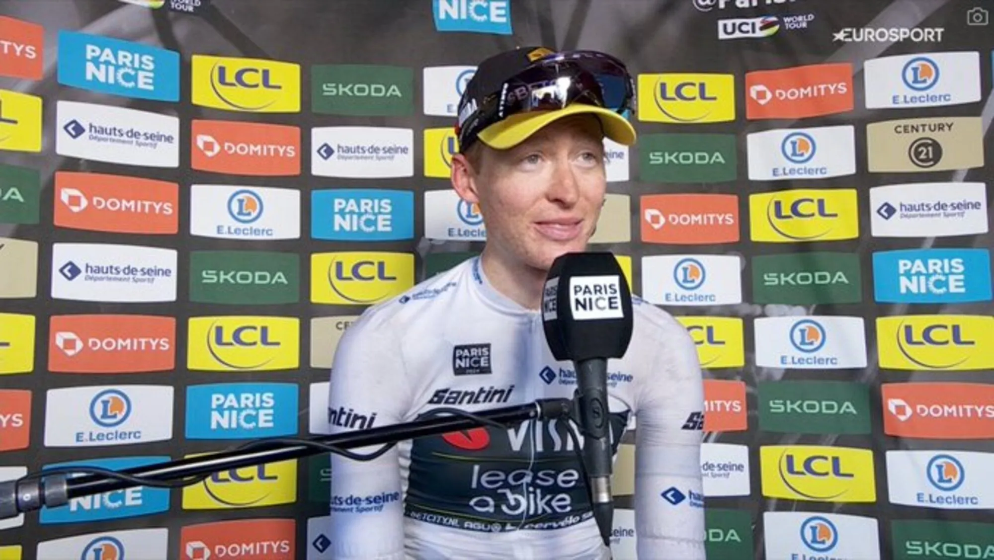 Matteo Jorgenson, sobre su salto de calidad al cambiar Movistar por Visma tras ganar la París-Niza: "Hasta este año jamás me hubiera imaginado esto"