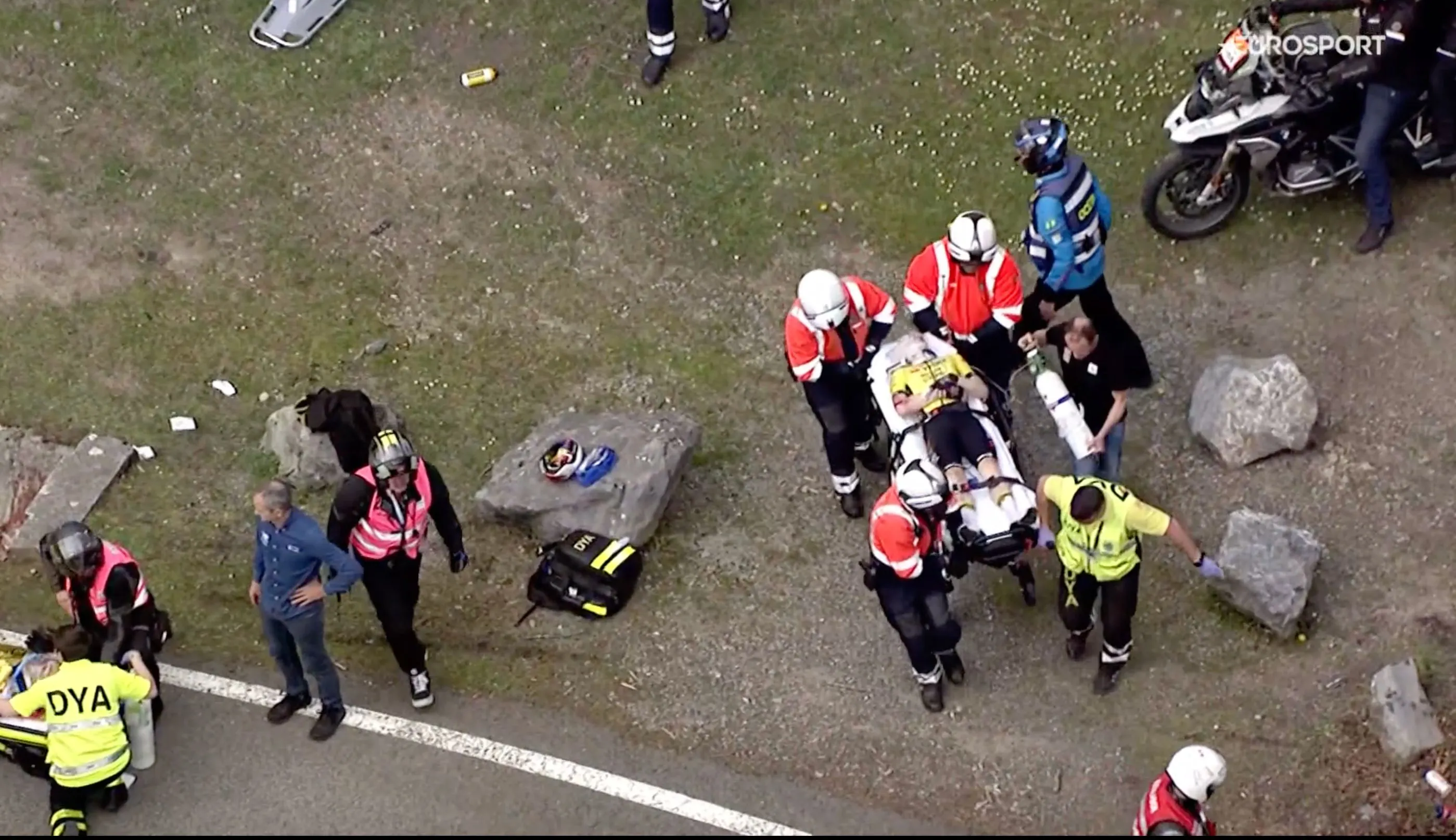 Así vivimos la terrible etapa 4 de la Itzulia: Durísima jornada marcada por los abandonos de Vingegaard, Roglic y Evenepoel