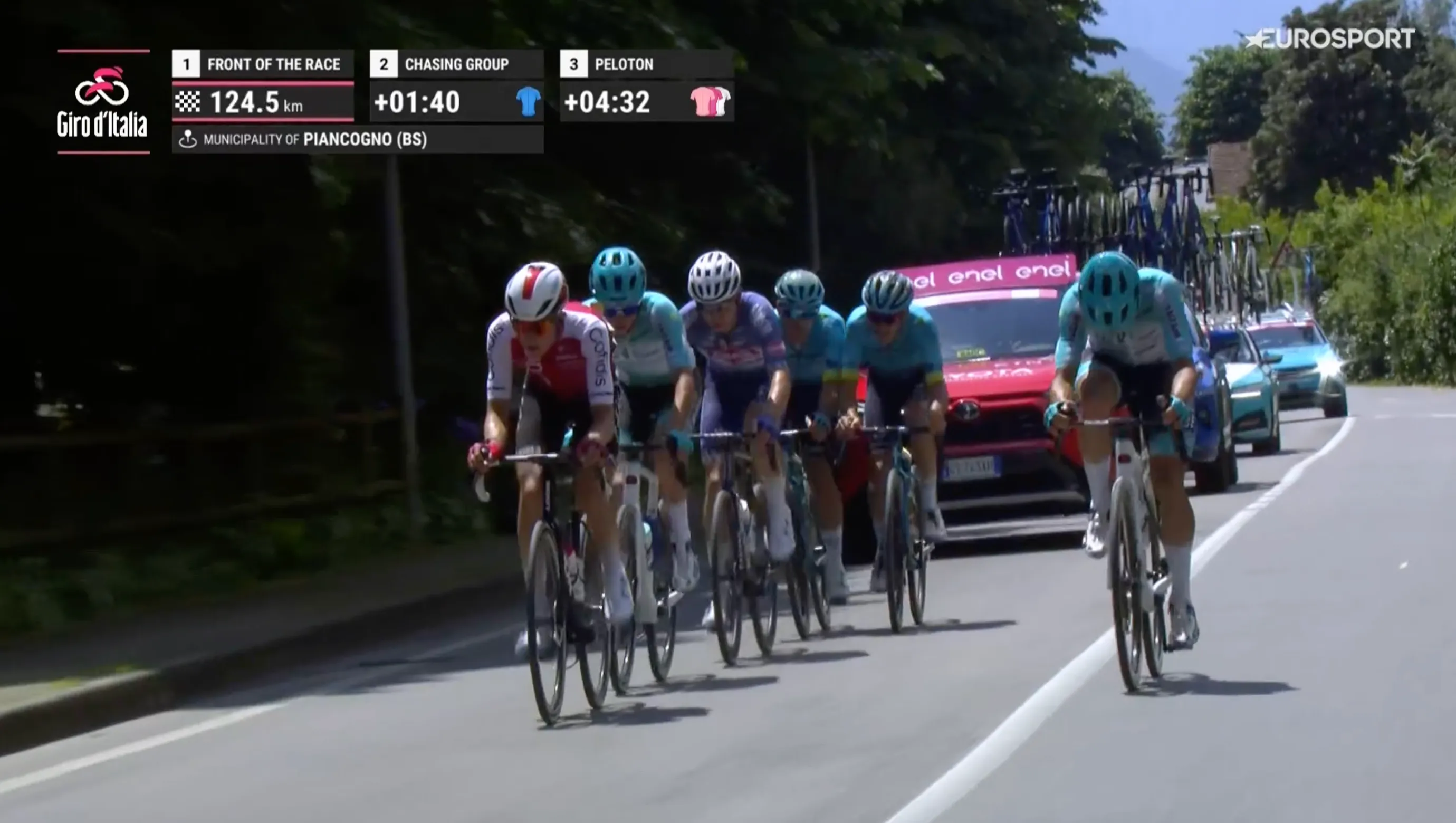 EN DIRECTO | Etapa 15 Giro de Italia 2024: Ecuador de carrera y ningún esfuerzo de Tadej Pogacar camino del Mortirolo