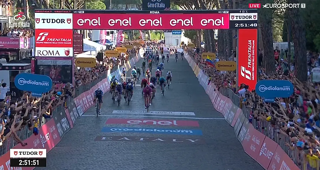Así vivimos EN DIRECTO la etapa 21 del Giro de Italia 2024: Roma cerró una gran vuelta sobresaliente con triunfo de Tim Merlier
