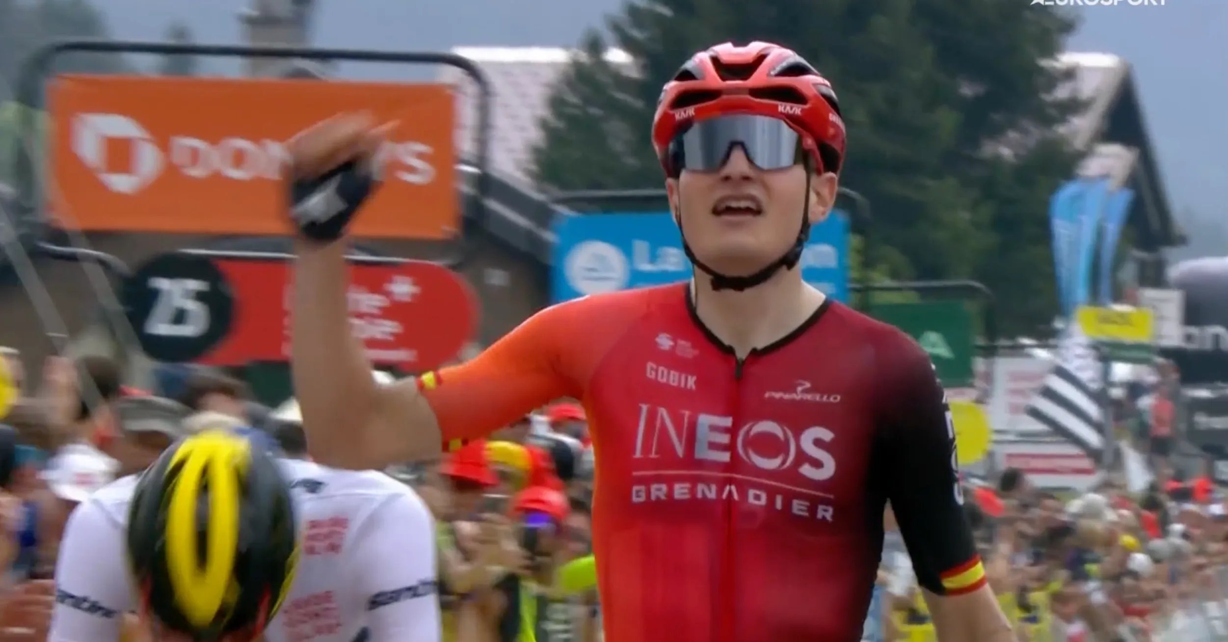Así hemos vivido la Etapa final del Criterium du Dauphiné 2024: ¡Carlos Rodríguez gana y Primoz Roglic salva de milagro el amarillo!
