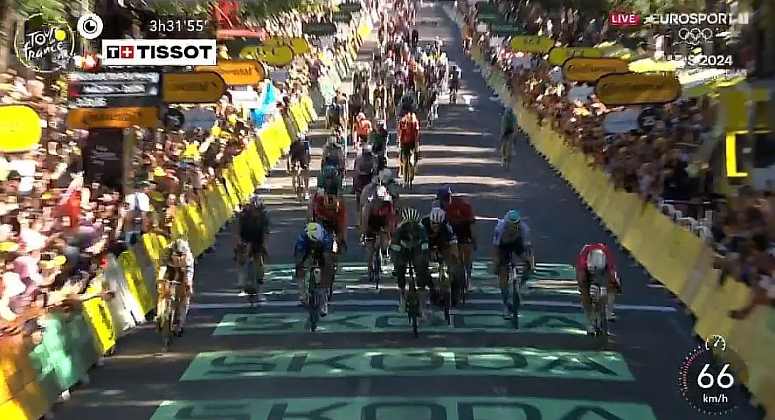 EN DIRECTO | Etapa 6 Tour de Francia 2024: ¡Victoria de Dylan Groenewegen y Fernando Gaviria 4º!