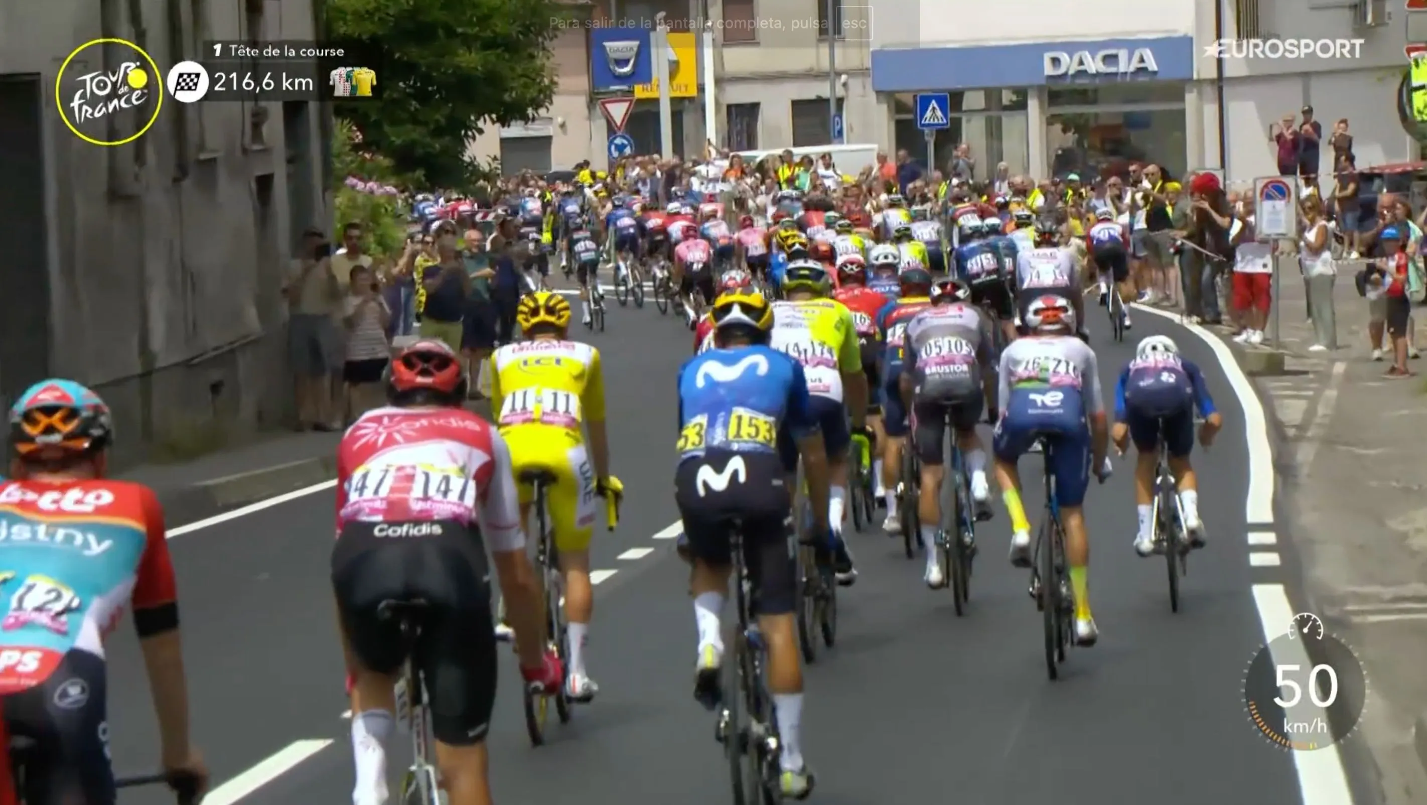 EN DIRECTO | Etapa 3 Tour de Francia 2024: ¡Primeros 50 kilómetros completados!