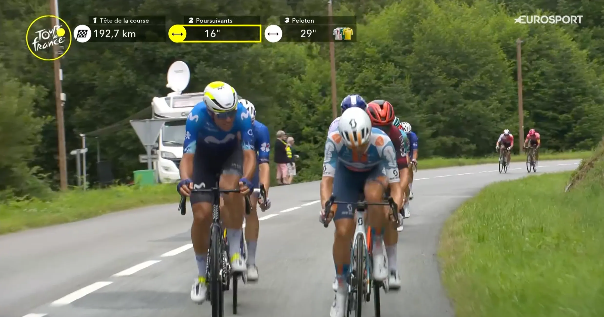 EN DIRECTO | Etapa 11 Tour de Francia 2024: UAE no permite que se marchen Tratnik y Van Aert