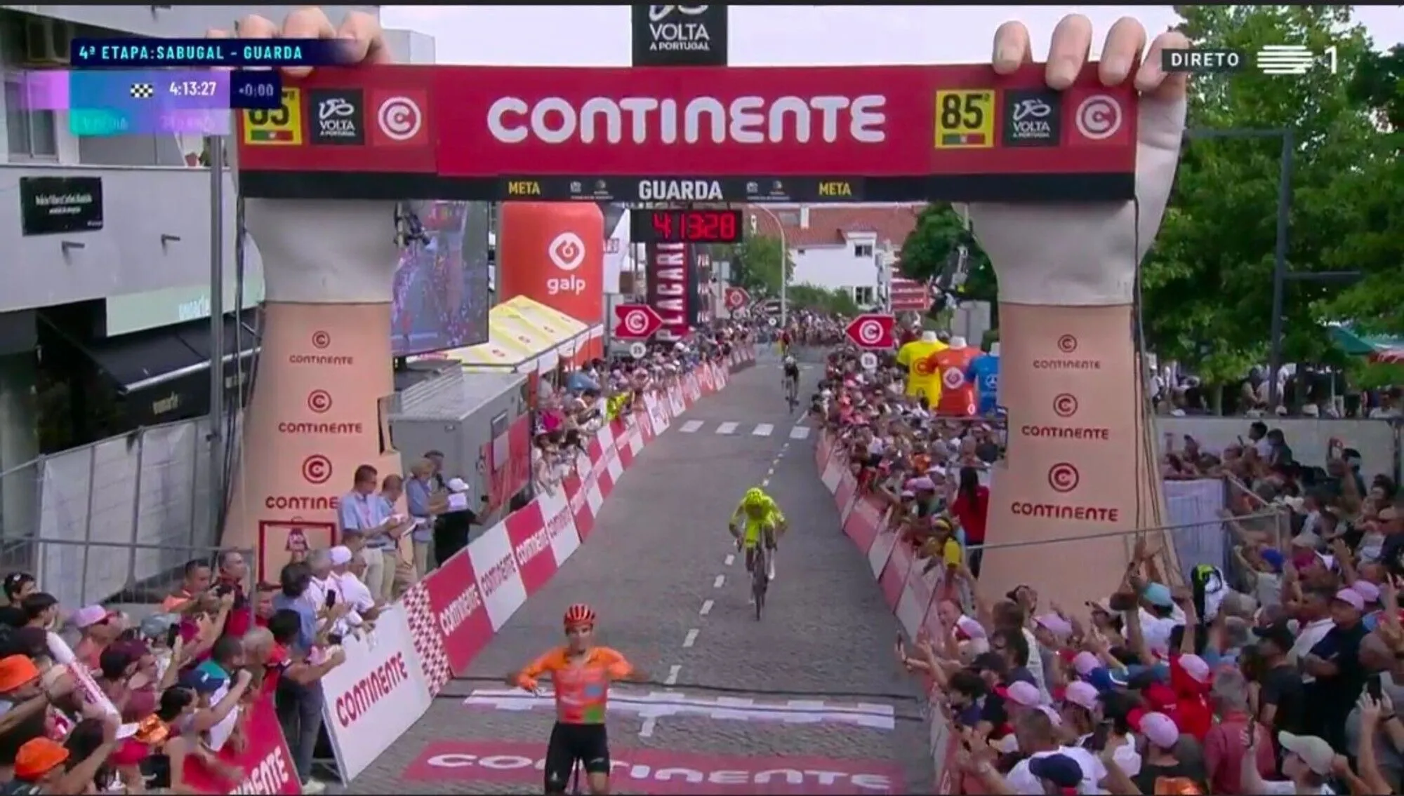 Luis Ángel Maté consigue una brutal victoria para el ciclismo español en la Volta a Portugal 2024