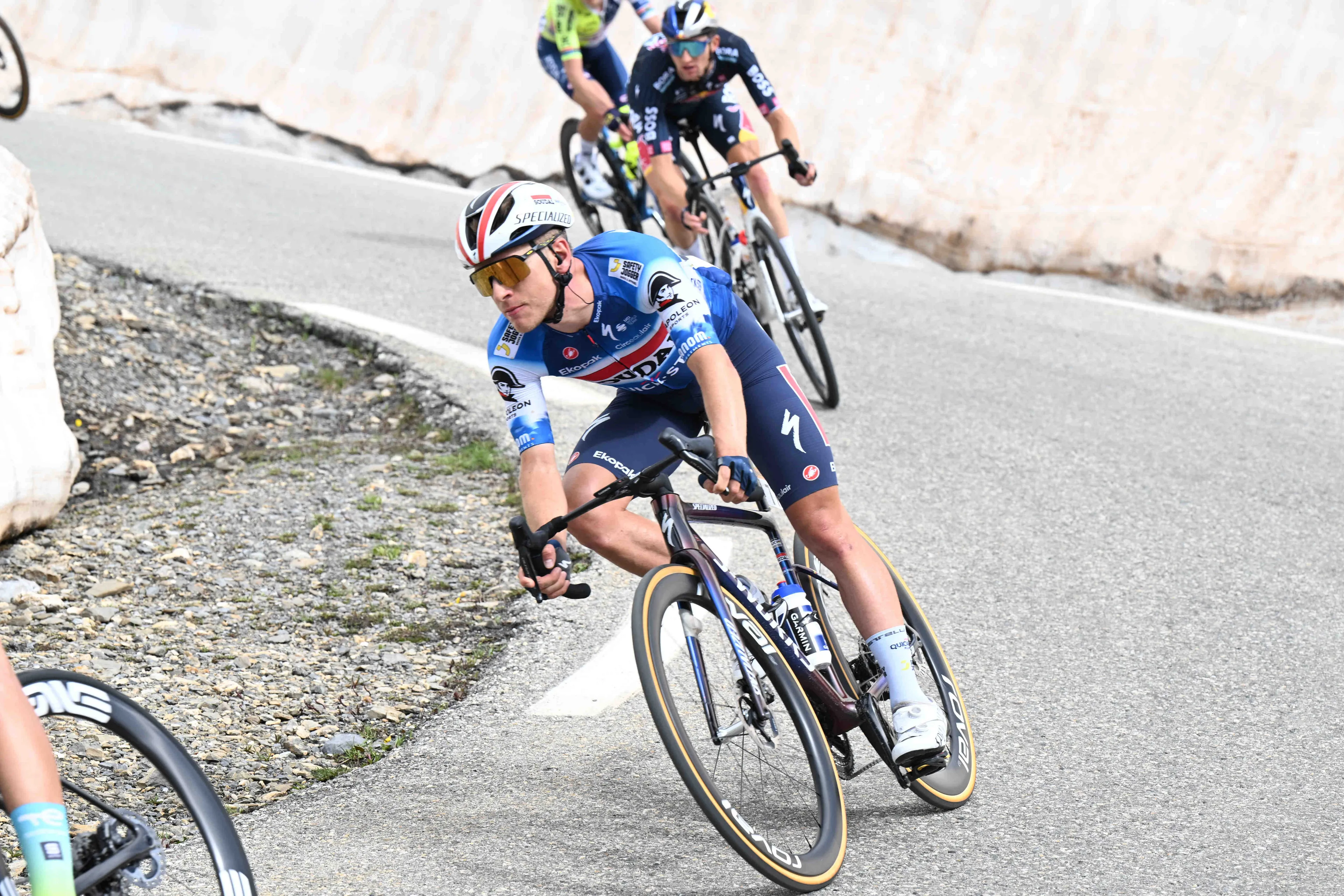 Remco Evenepoel y Mikel Landa satisfacen a los altos cargos del Soudal Quick-Step: "Todo va bien"
