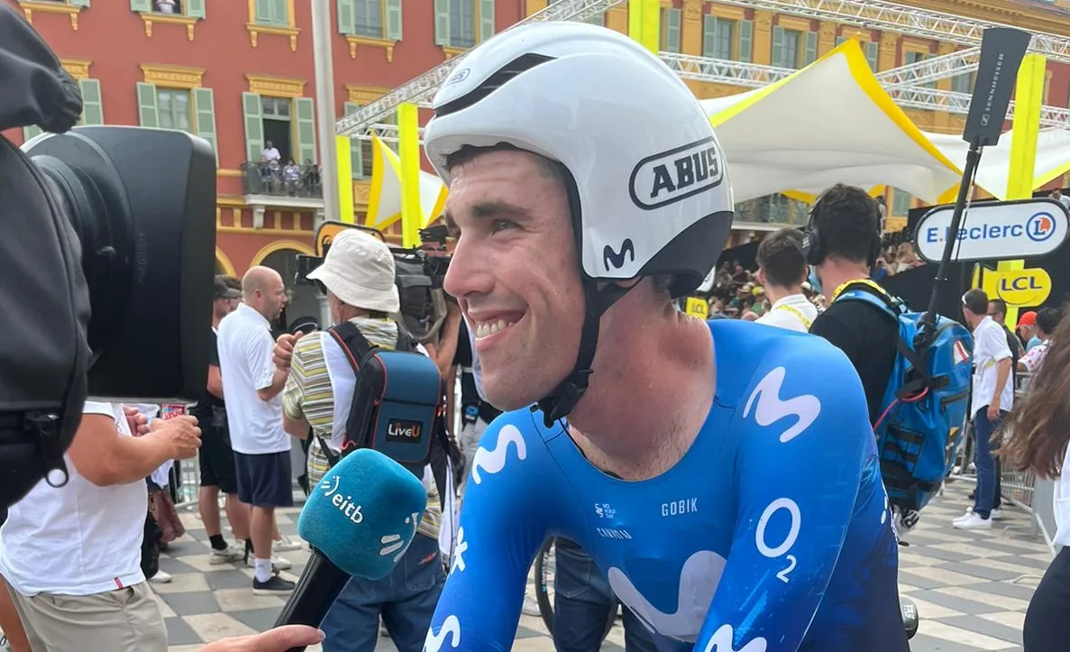 Oier Lazkano hace una valoración final de su Tour de Francia 2024: "Balance positivo, he hecho lo que he podido"