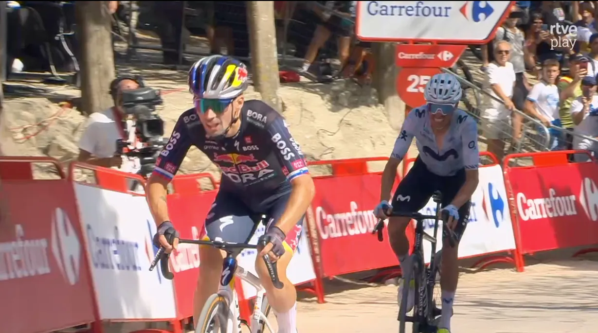 Tenemos Vuelta a España: ¡Primoz Roglic gana en Cazorla por delante de un gran Enric Mas! O'Connor pierde tiempo