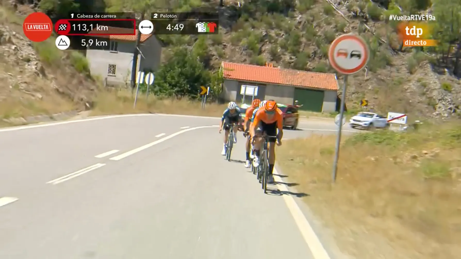 EN DIRECTO | Etapa 3 Vuelta a España 2024: ¡2 minutos de la fuga con el grupo a 90 km de meta!