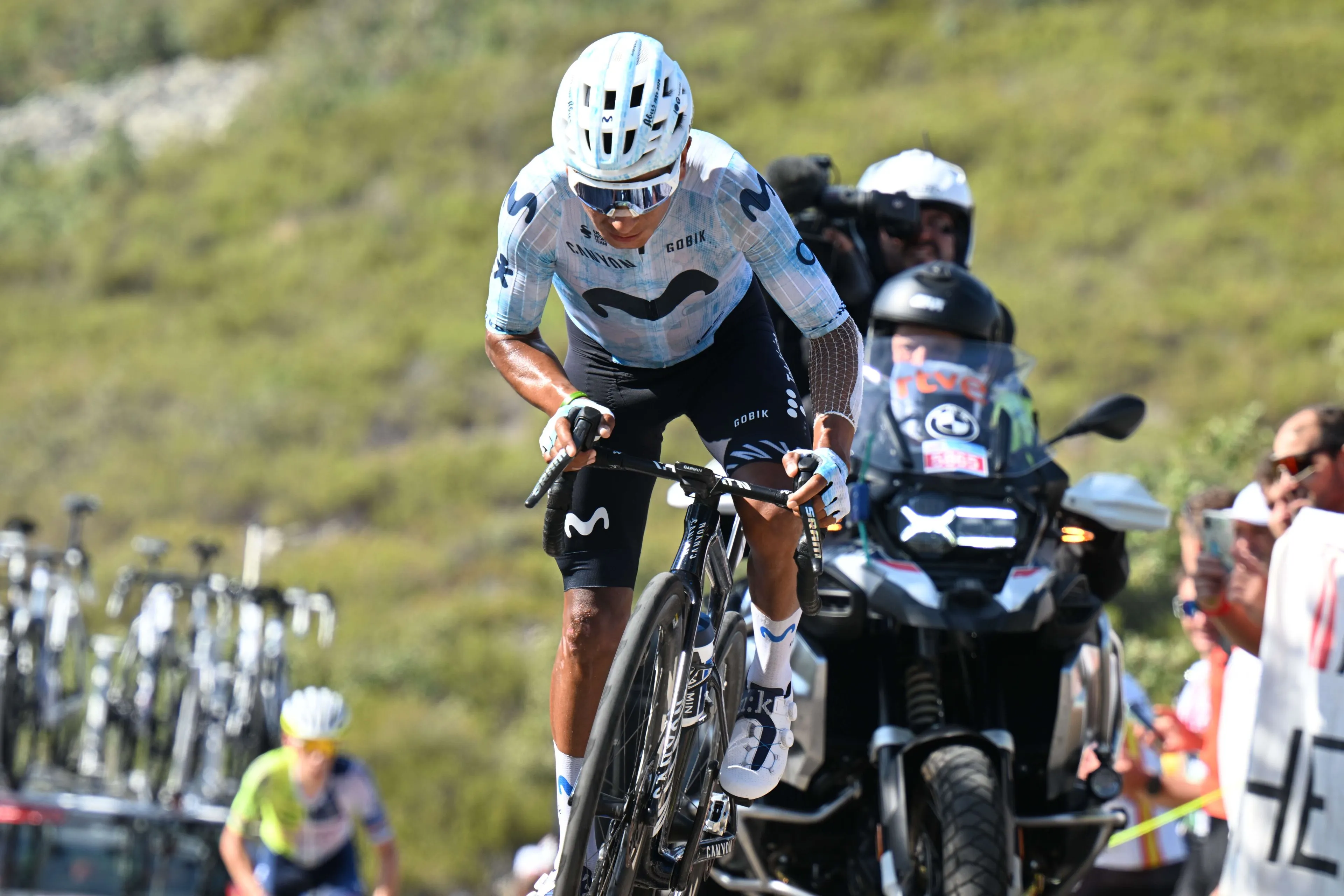 Nairo Quintana, sobre Enric Mas: "Tenemos una gran posibilidad de ganar la Vuelta a España"