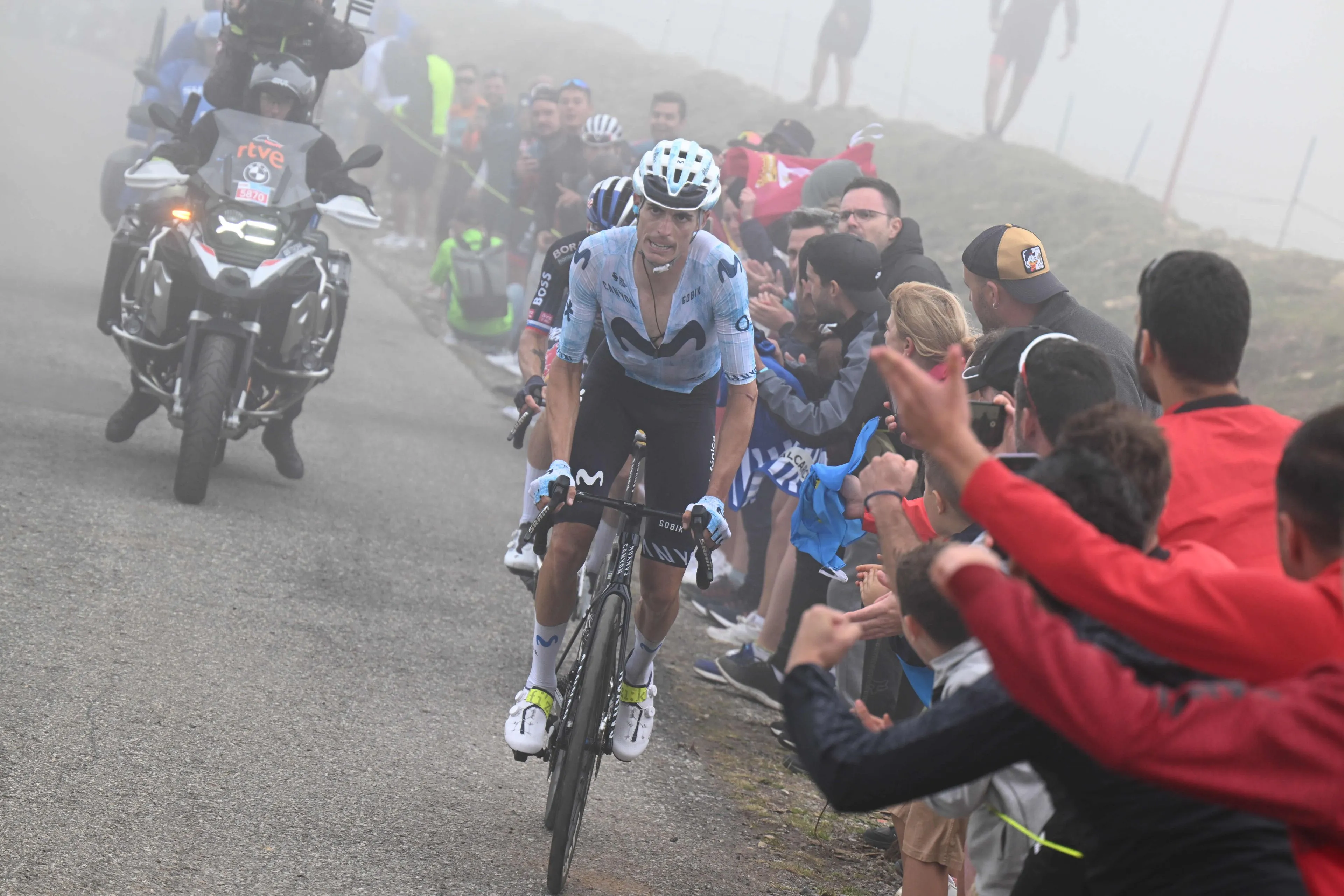 Enric Mas sólo piensa en ganar la Vuelta a España: "Me encantaría llegar con 2 minutos a la crono"