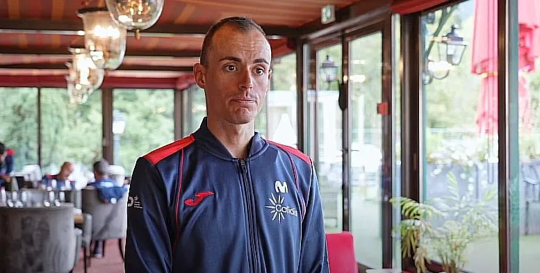 Enric Mas, ilusionado antes del Mundial: "Es una ocasión muy especial. Tengo ganas de ir a por ello"