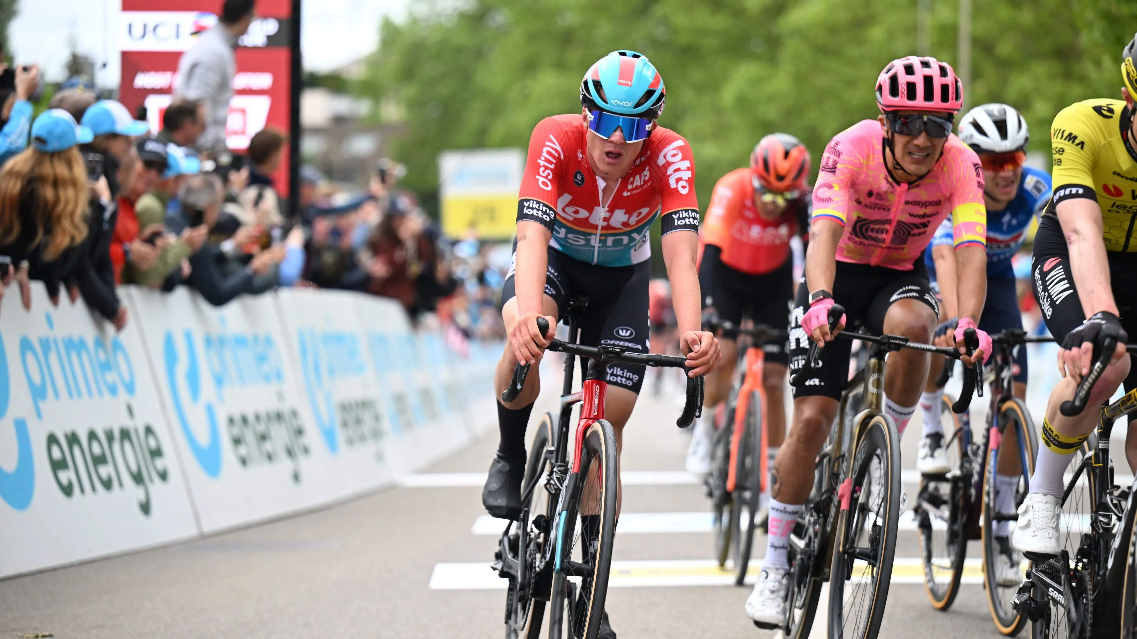 Los grandes equipos del WorldTour van a desvalijar Lotto: van a por Maxim van Gils y Jarno Wildar