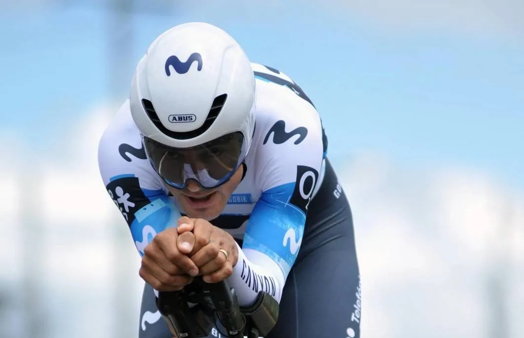 ¡Jefferson Cepeda, del Movistar Team, campeón de Ecuador de contrarreloj!